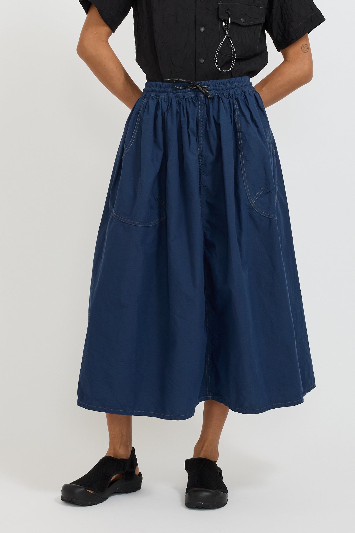 Cordura Cotton Rip Skirt Blue