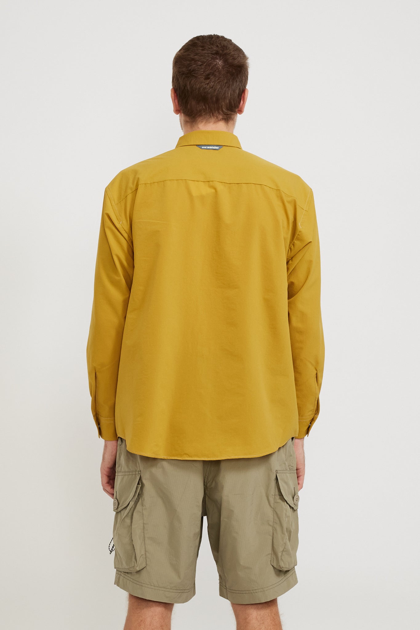 And Wander | Dry Breathable L/S Shirt Yellow | Maplestore