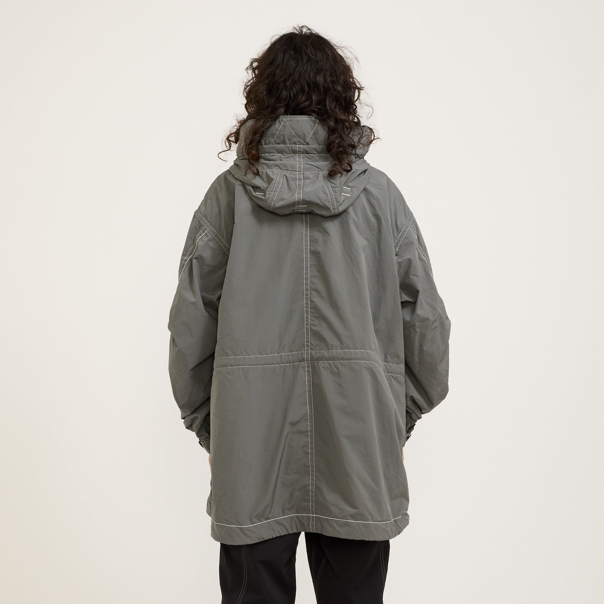 And Wander | Fishtail Octa Coat Grey Womens | Maplestore