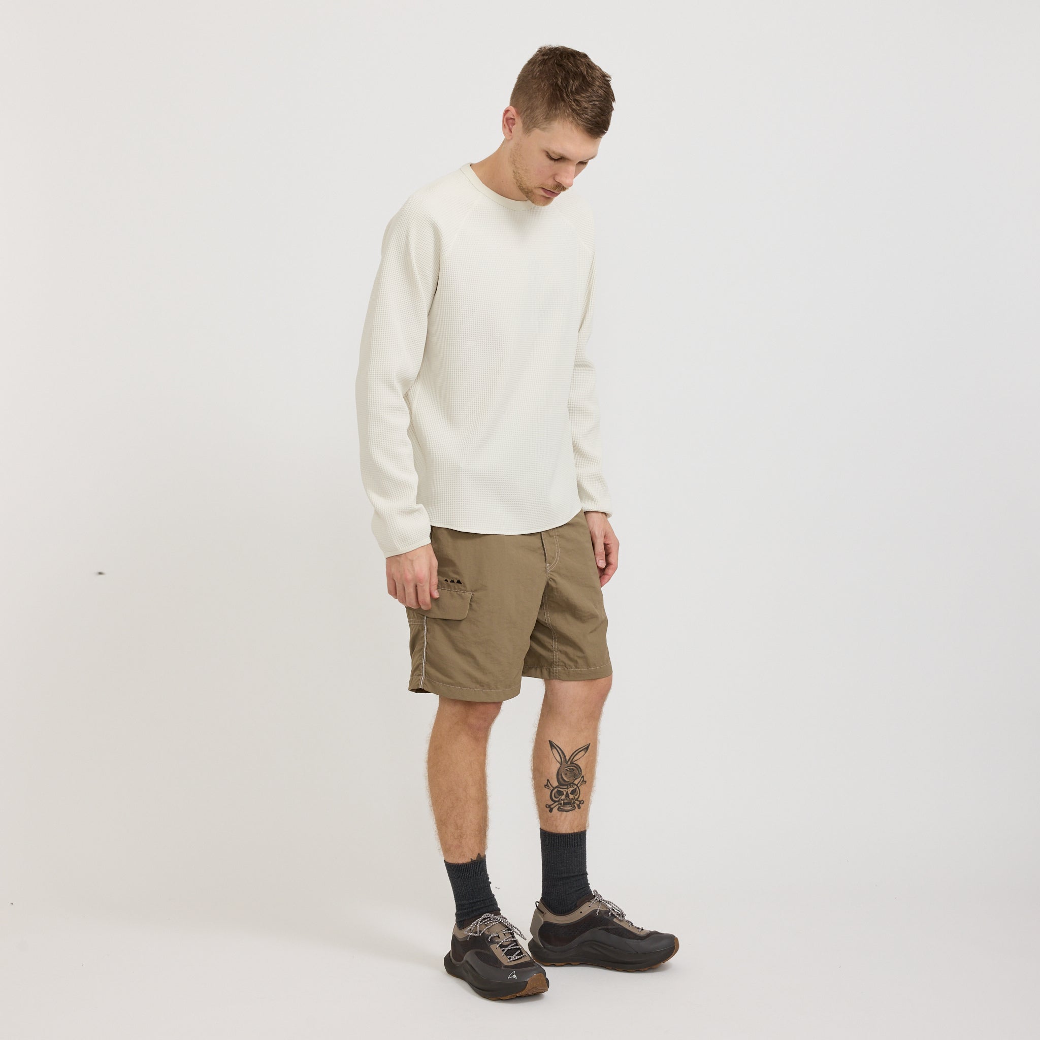 Hiking Club Ny Taffeta Hiker Short Pants Beige