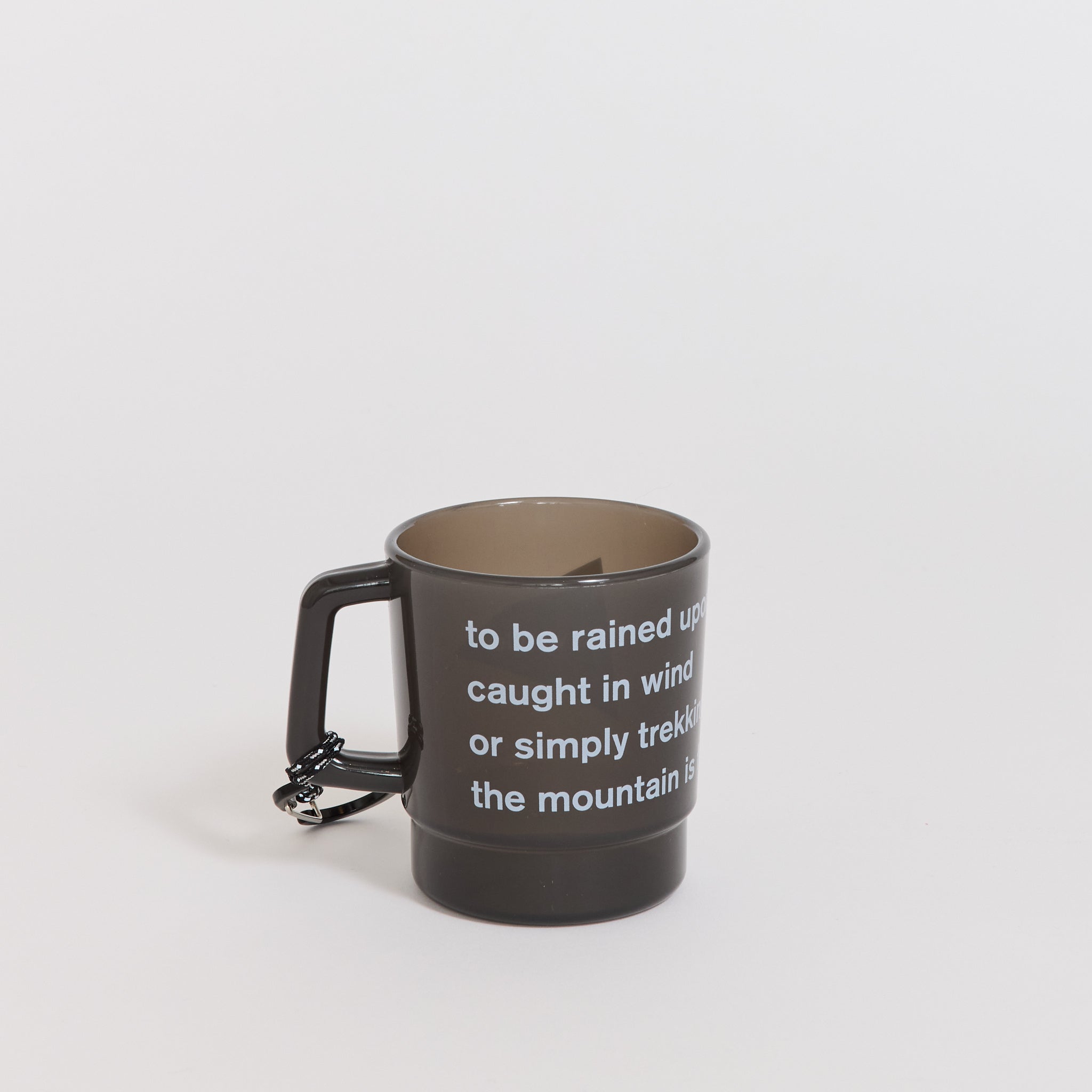 And Wander Logo PP Mug Black