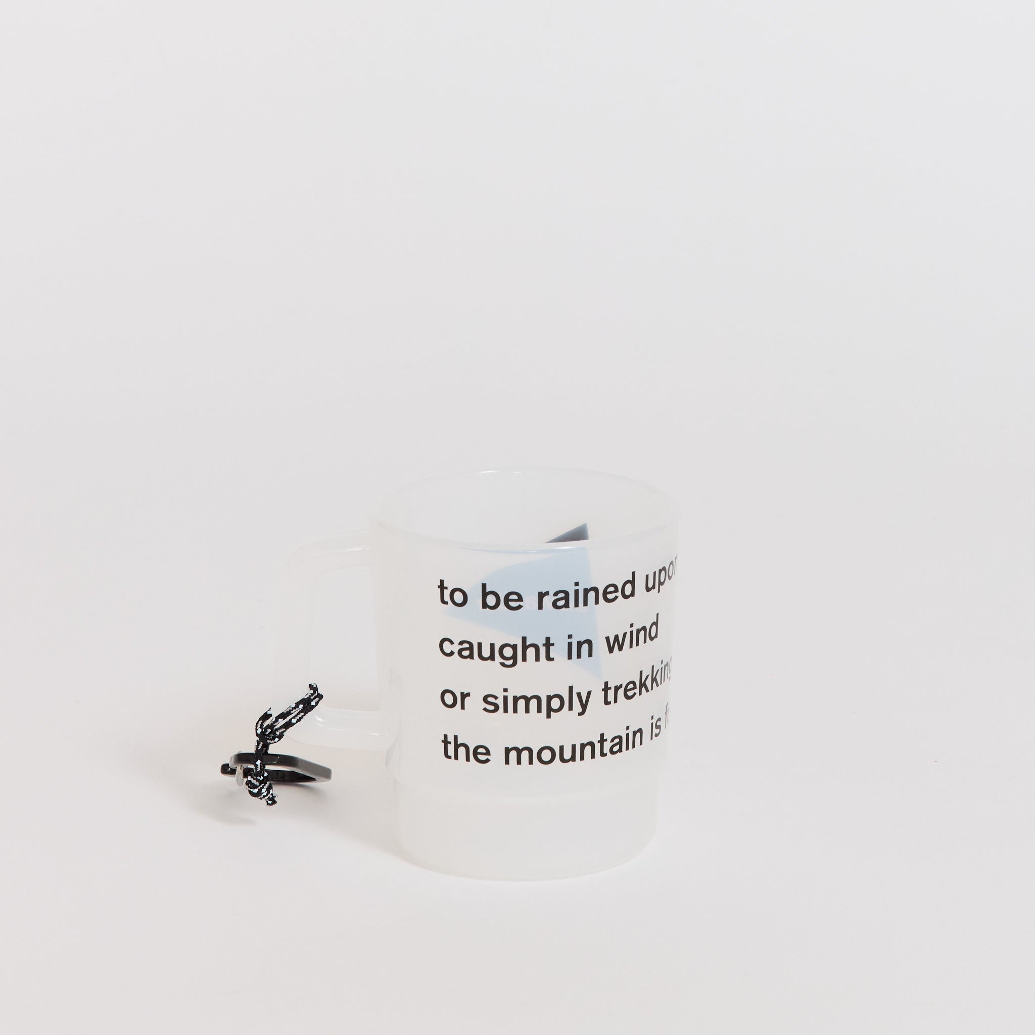 And Wander Logo PP Mug Off White