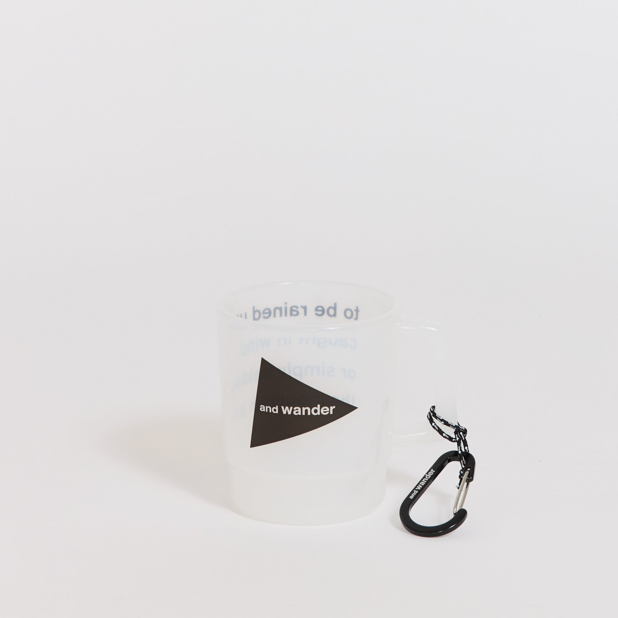 And Wander Logo PP Mug Off White