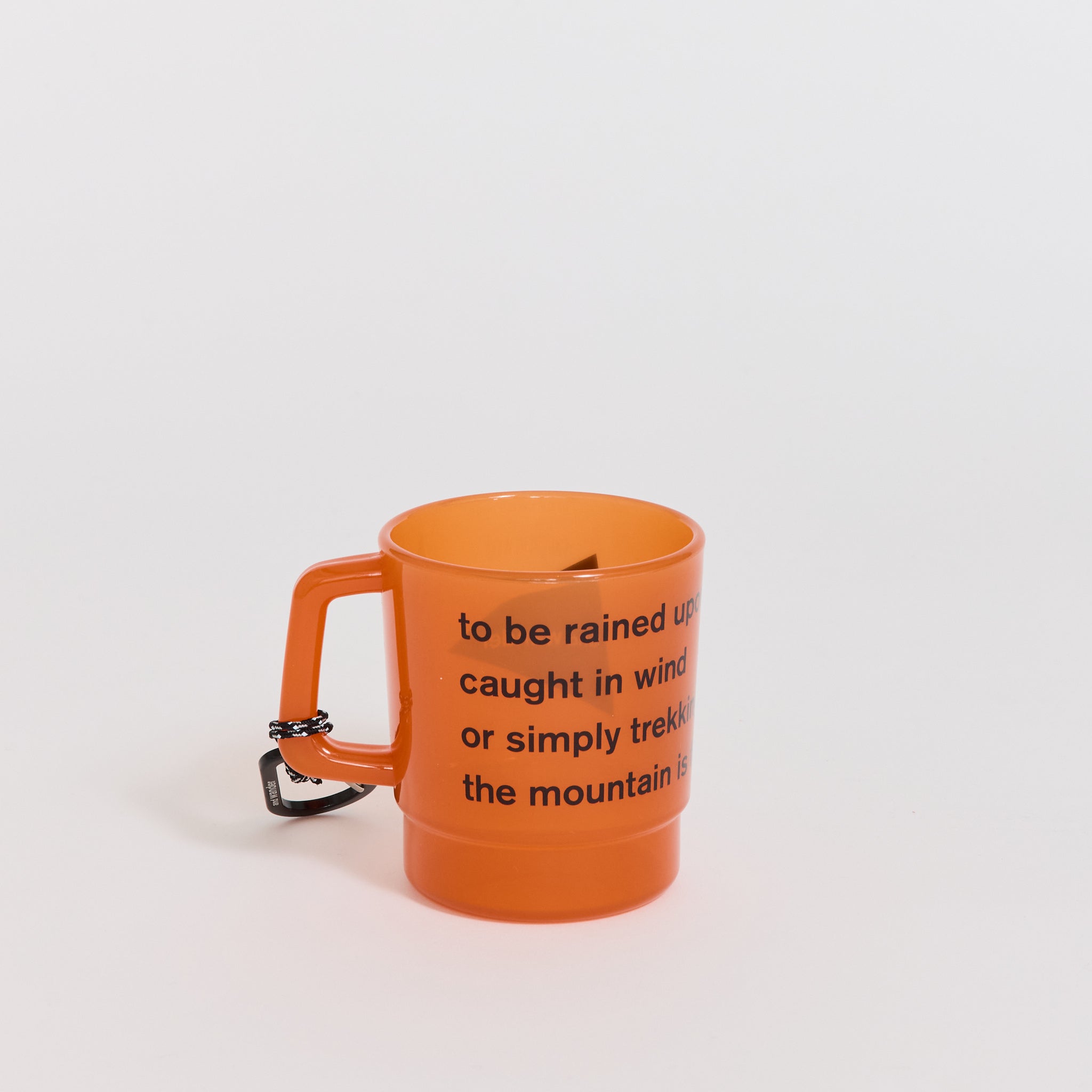 And Wander Logo PP Mug Orange