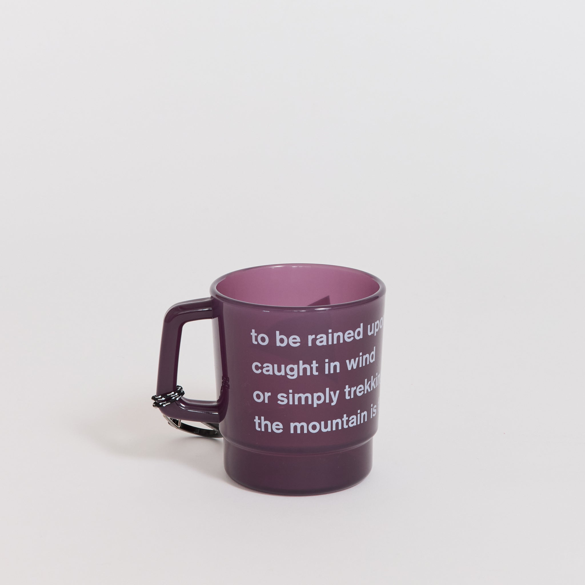 And Wander Logo PP Mug Purple