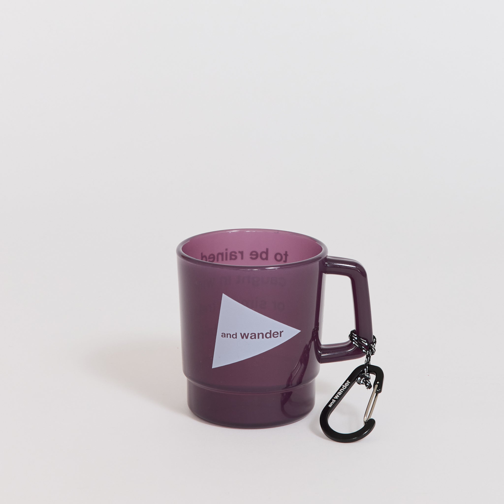And Wander Logo PP Mug Purple