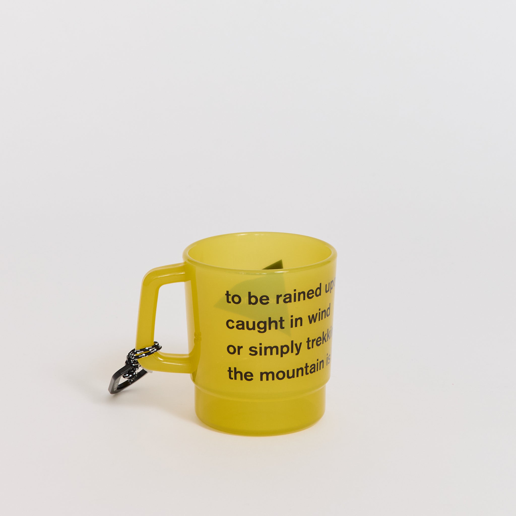 And Wander Logo PP Mug Yellow
