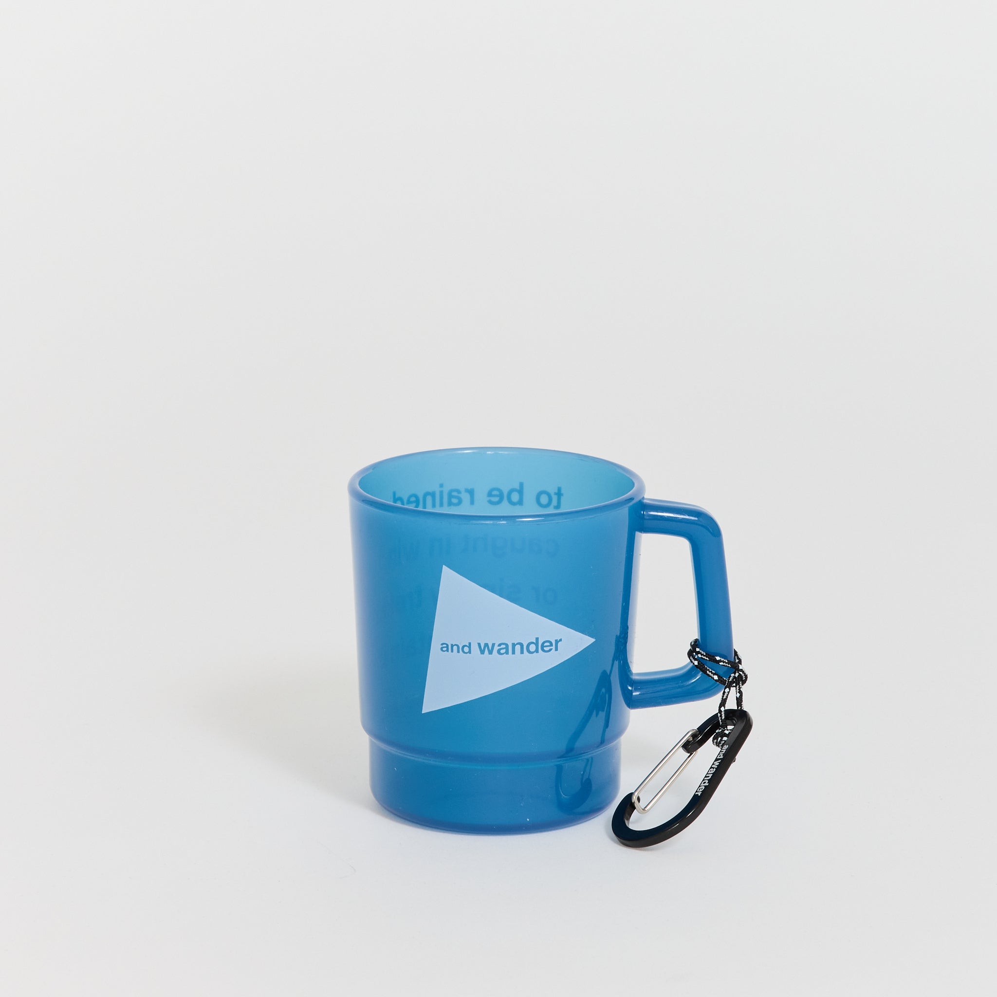 And Wander Logo PP Mug Blue