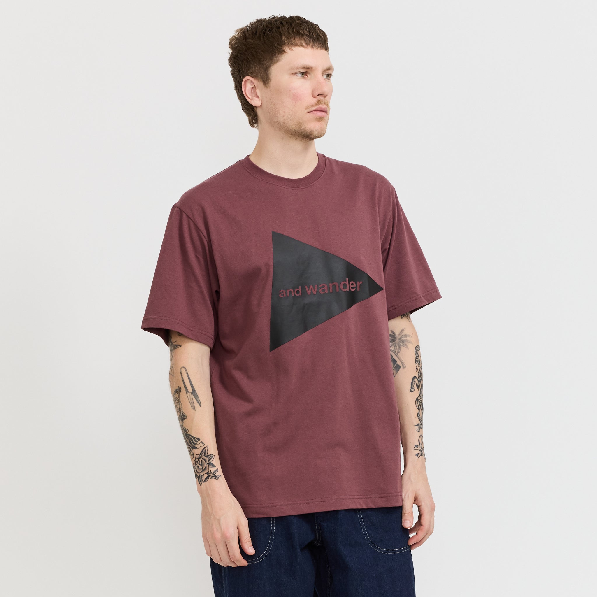 And Wander | And Wander Logo T-Shirt | Maplestore