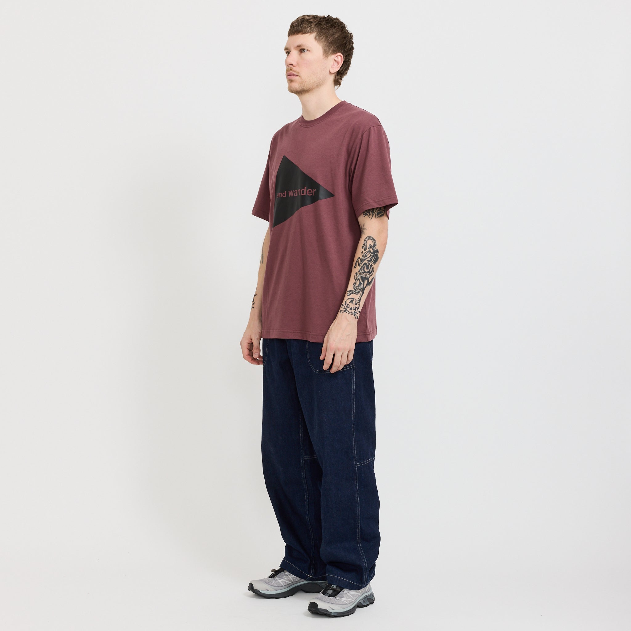 And Wander | And Wander Logo T-Shirt | Maplestore