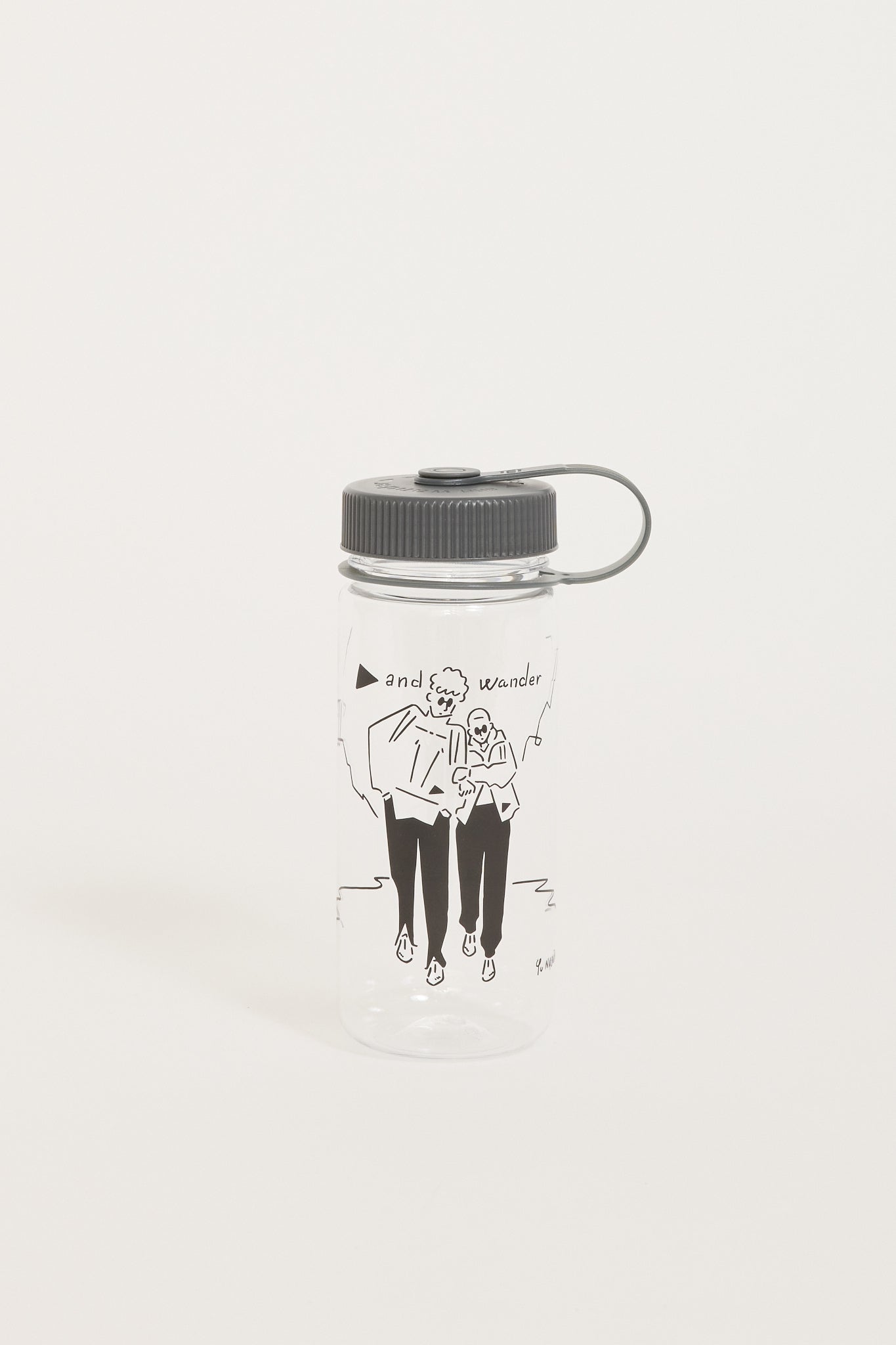 And Wander | Yu Nagaba Printed Bottle Clear | Maplestore