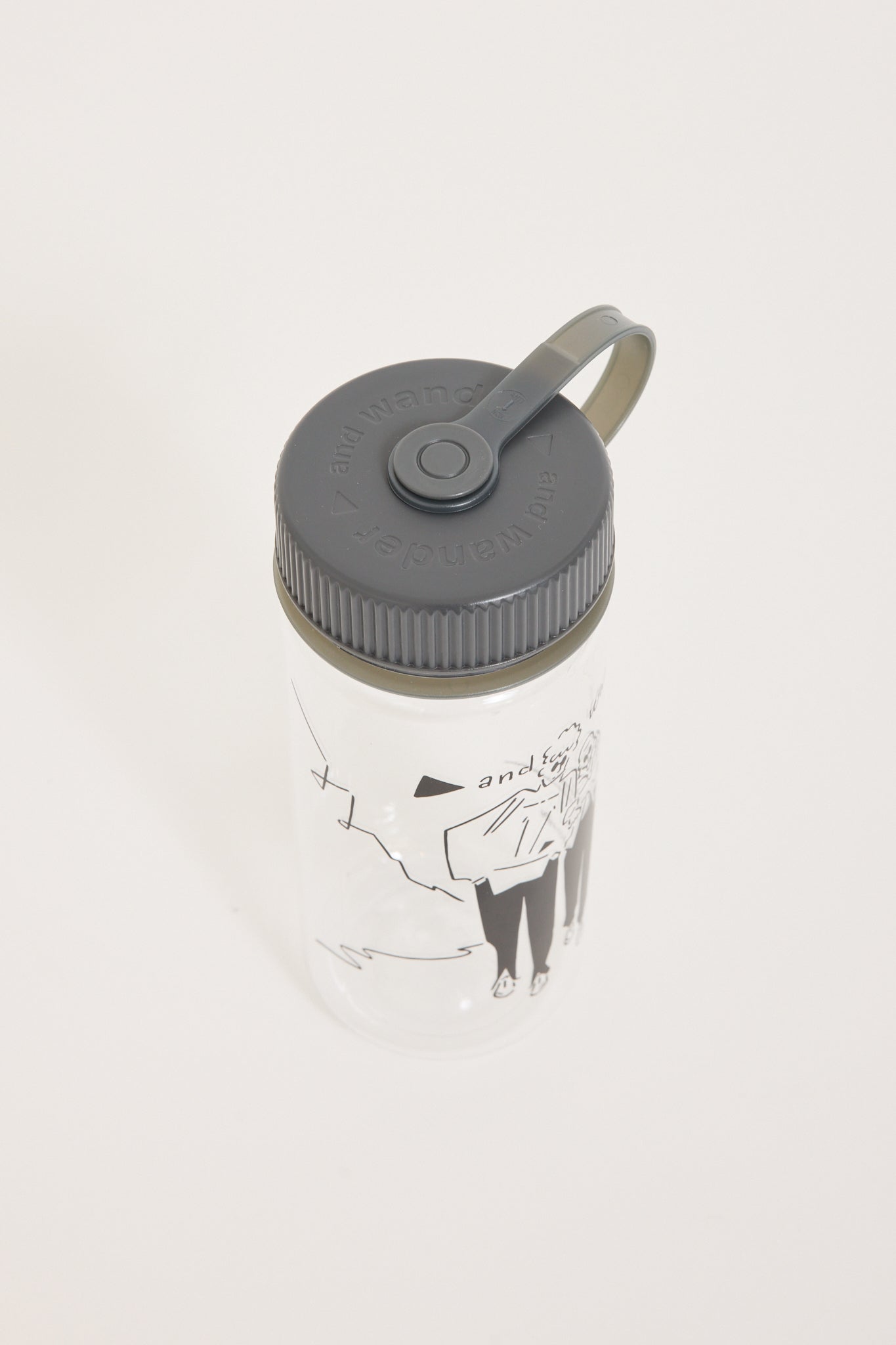 And Wander | Yu Nagaba Printed Bottle Clear | Maplestore