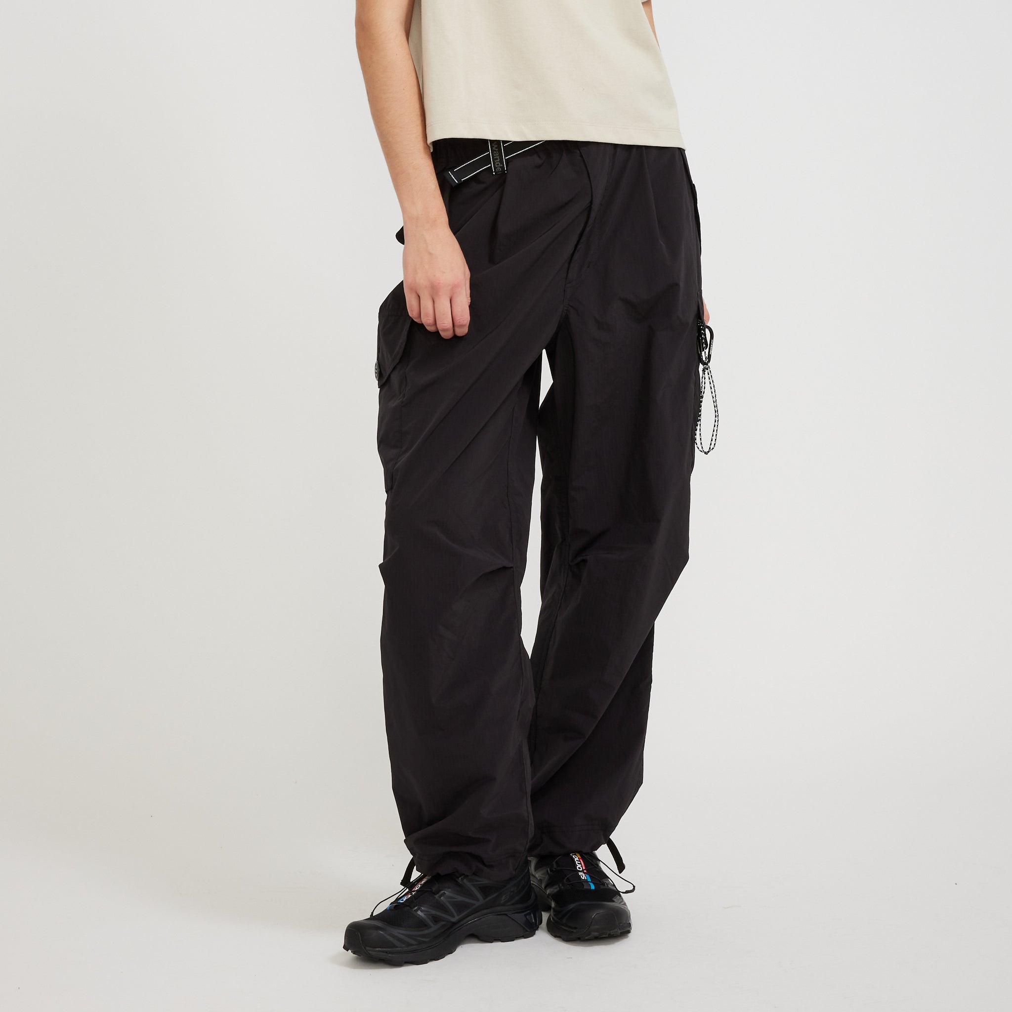 And Wander | Oversized Cargo Pants Black Womens | Maplestore