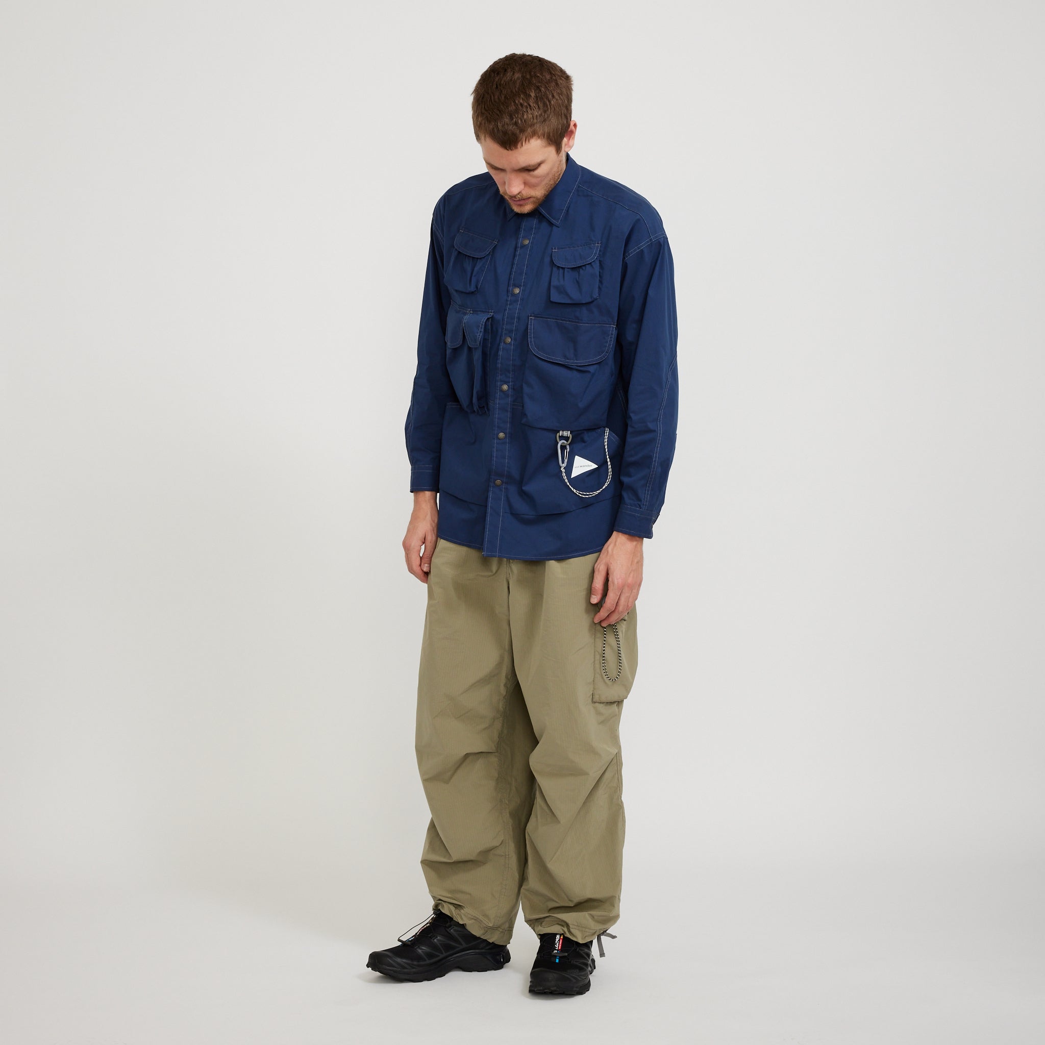AND WANDER Multi Pocket Shirt(M) – TĀKOUT NY