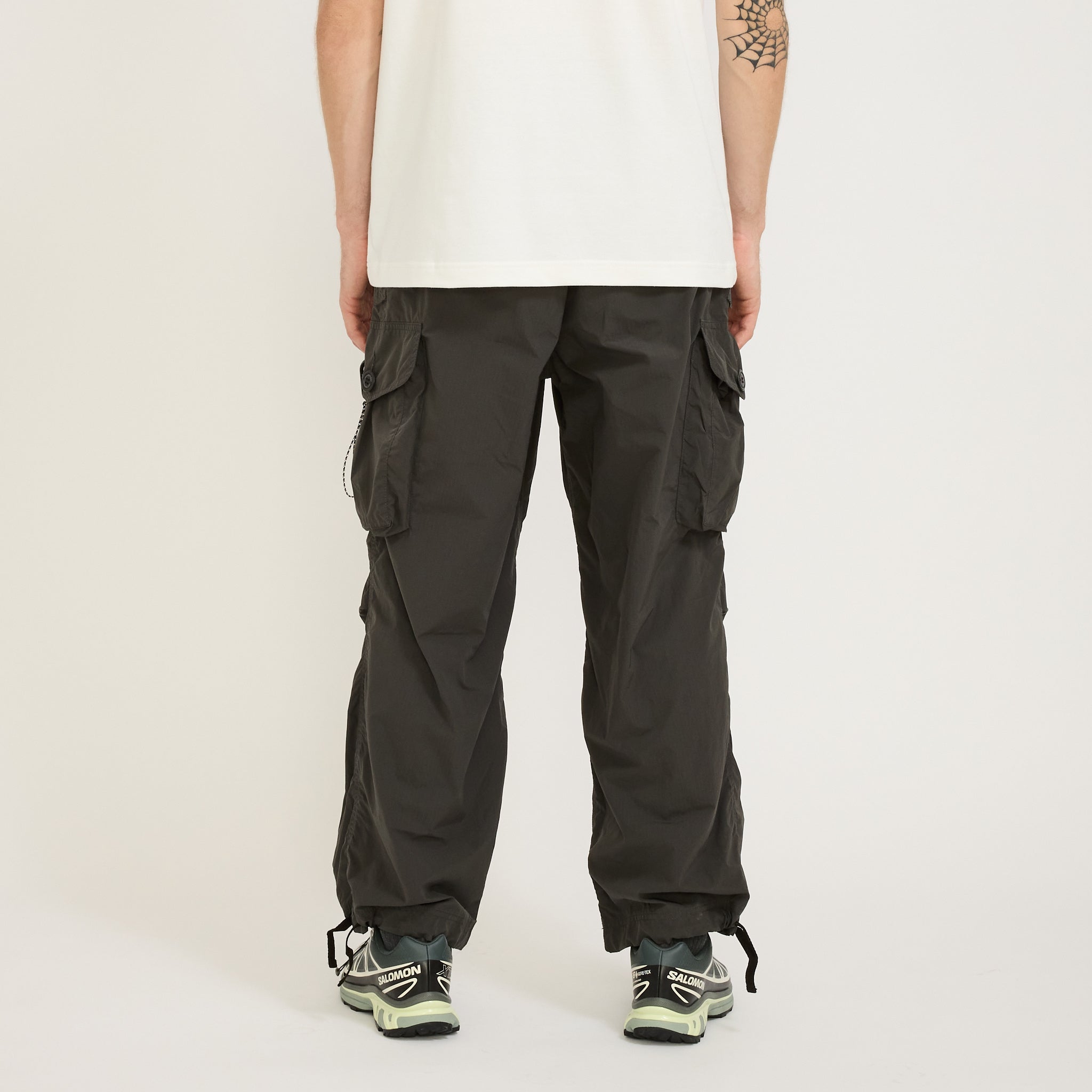 And Wander | Oversized Cargo Pants Charcoal | Maplestore