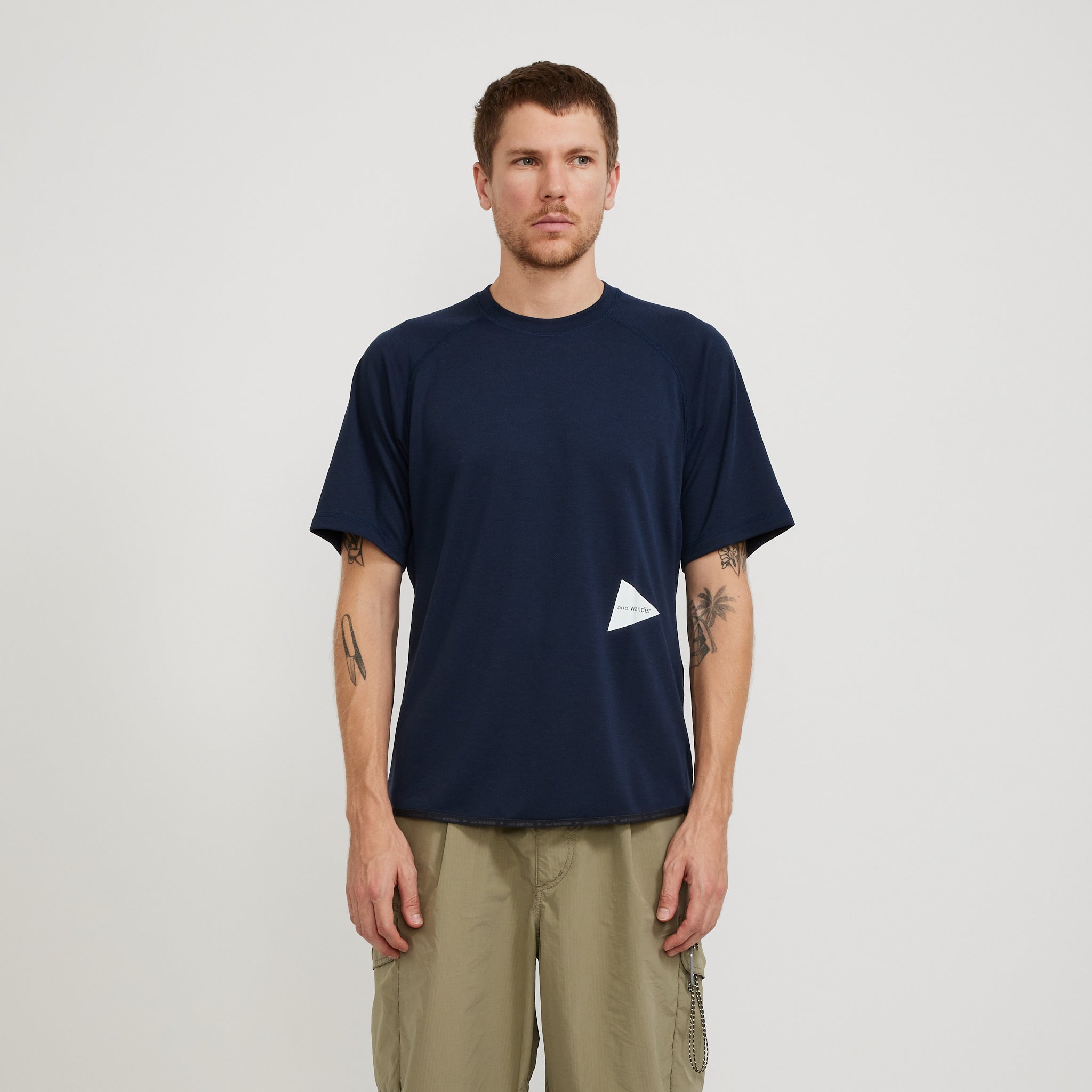 Power Dry Jersey Raglan S/S T-Shirt Navy