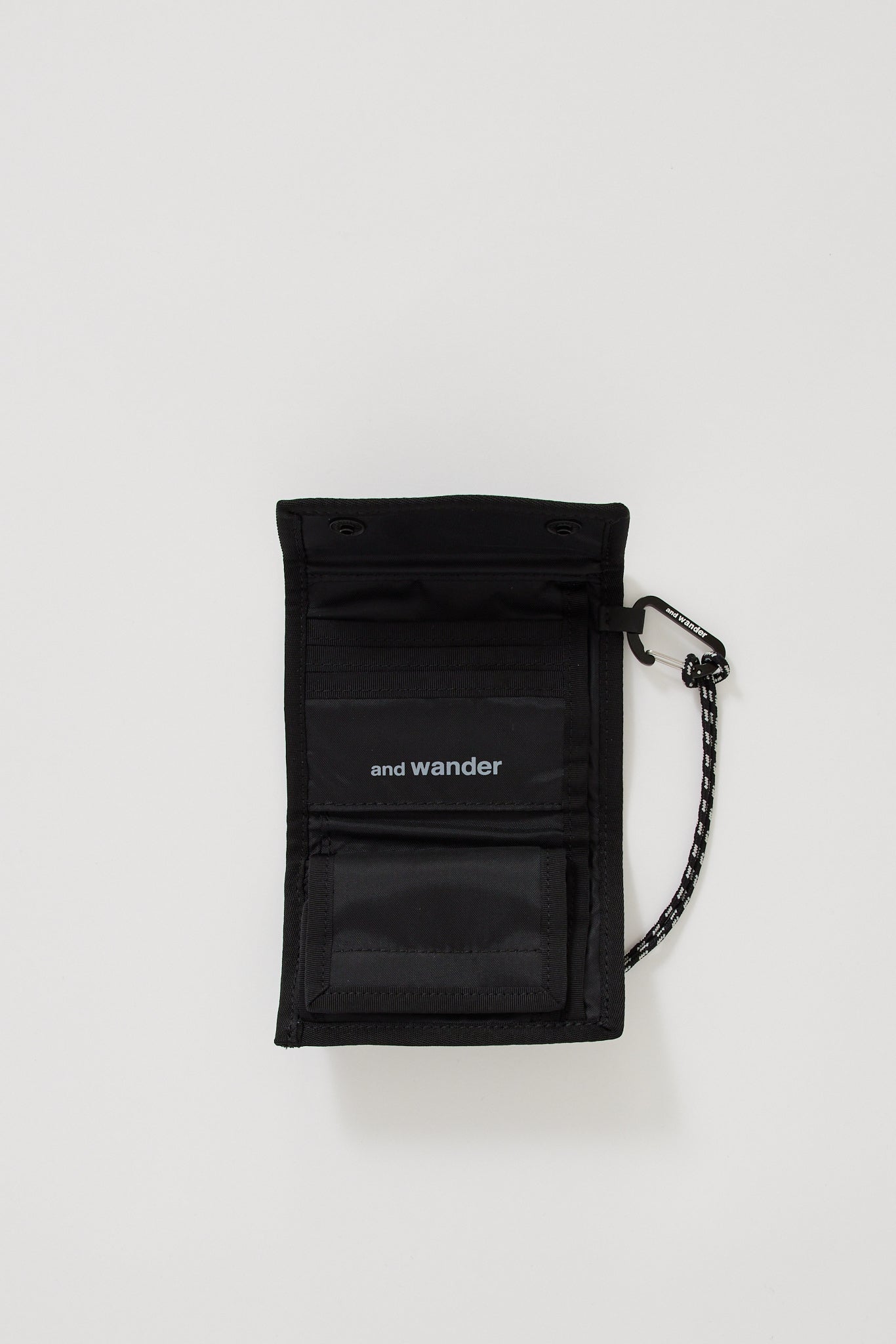 And Wander | Reflective Rip Wallet Black | Maplestore