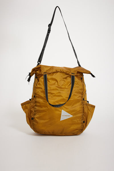And Wander | Sil Tote Bag Yellow | Maplestore