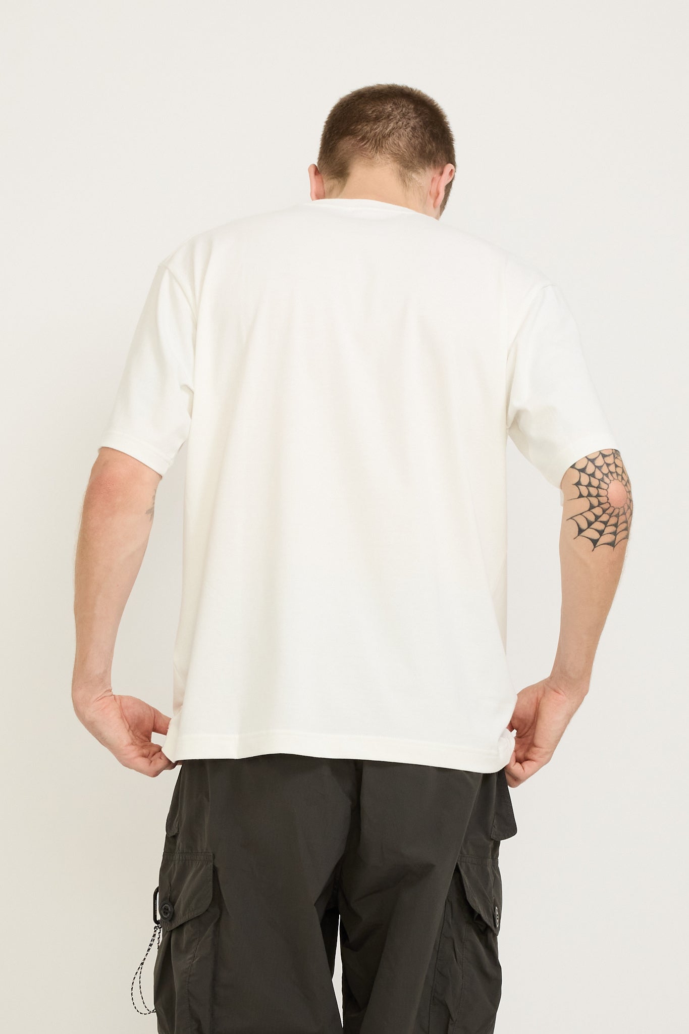 And Wander | Daijiro Ohara Map Key Print T-Shirt SS White | Maplestore