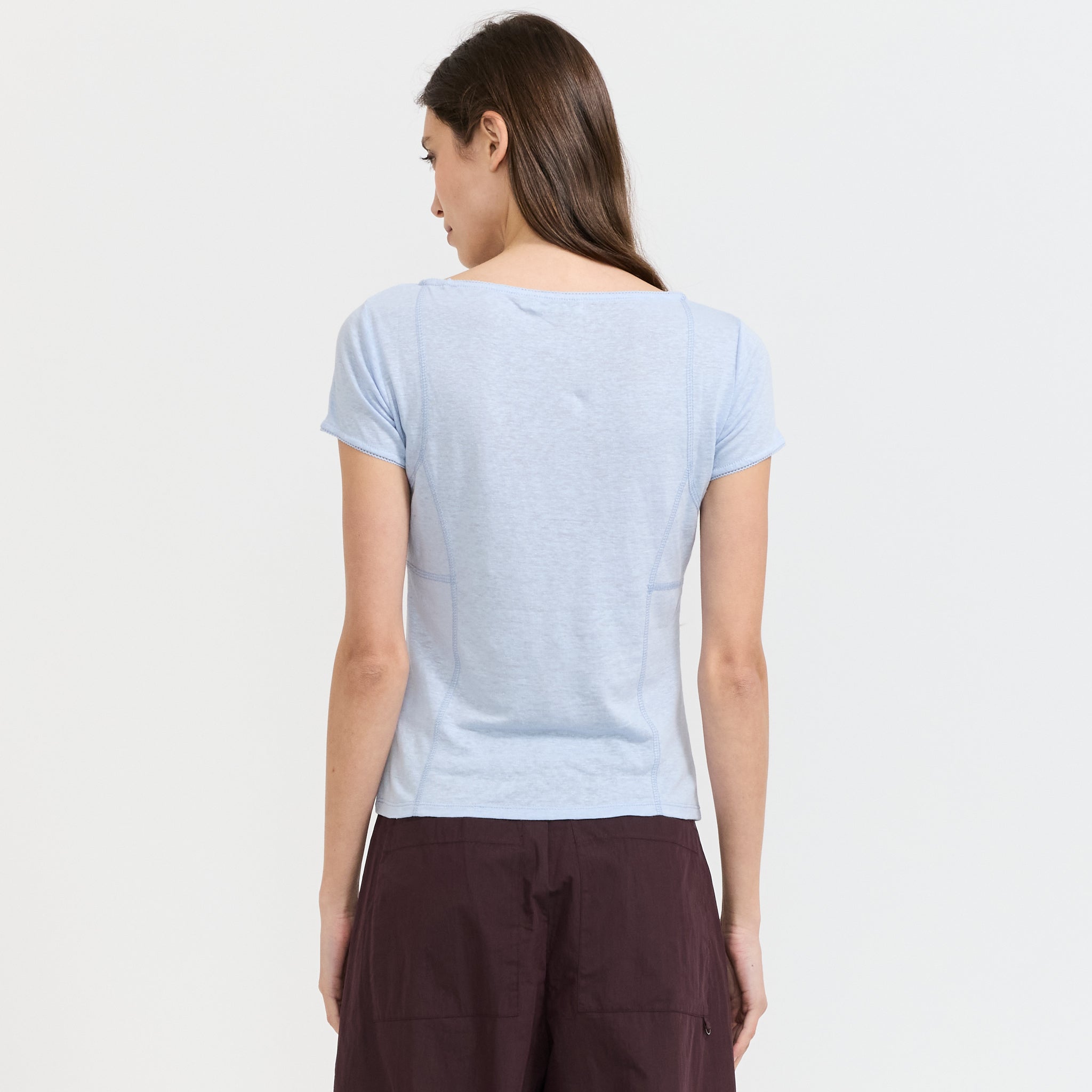 Parallel T-Shirt Sky Blue