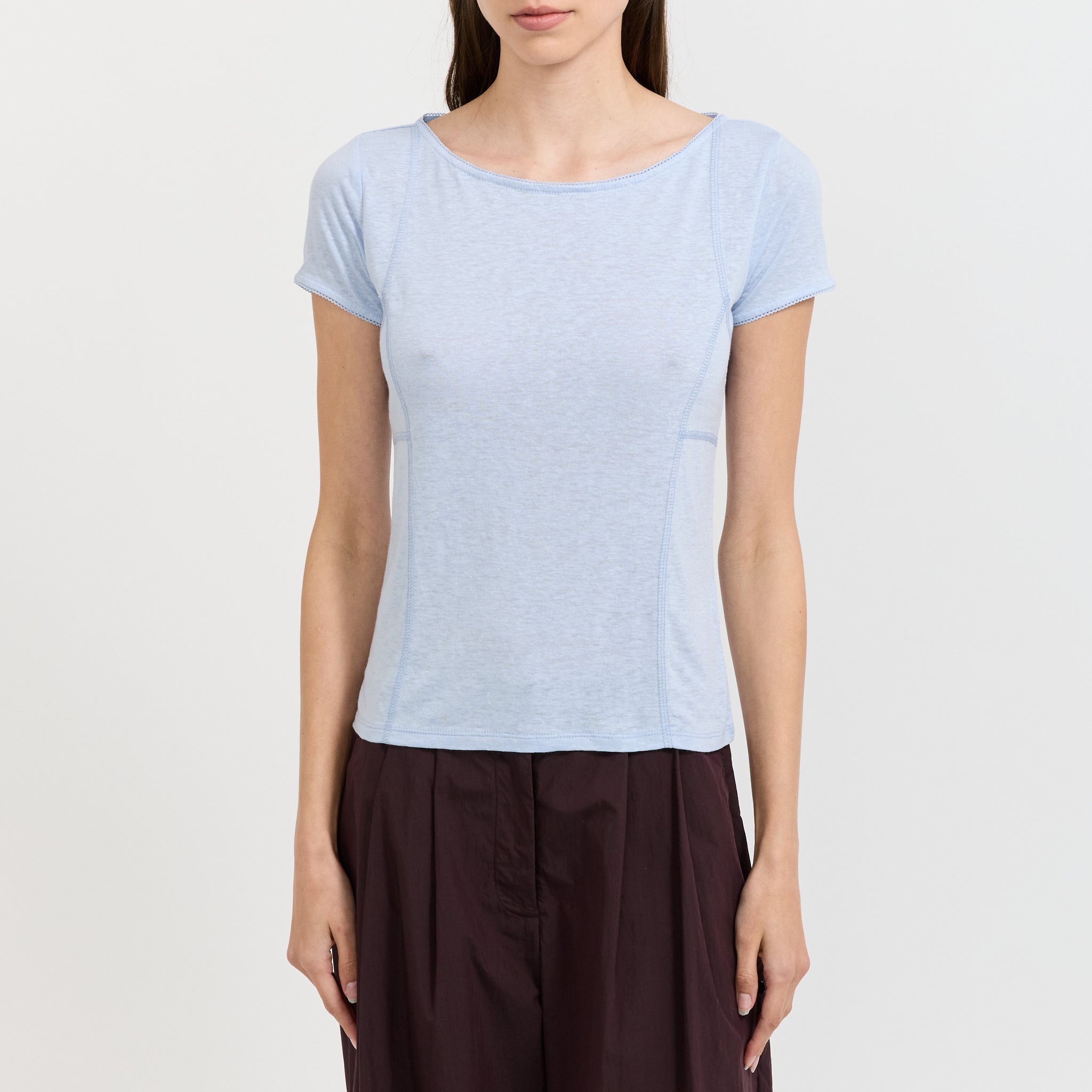 Parallel T-Shirt Sky Blue
