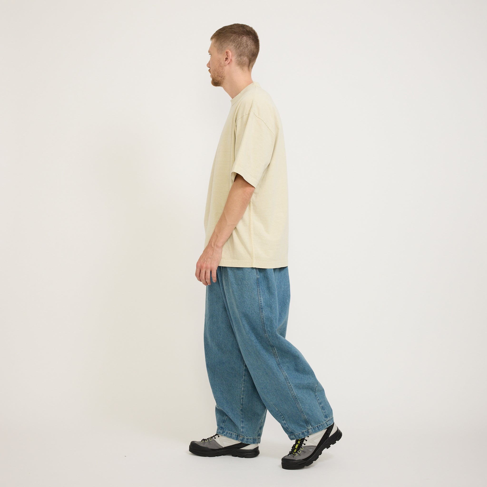 Stone Vintage Denim Balloon Pants