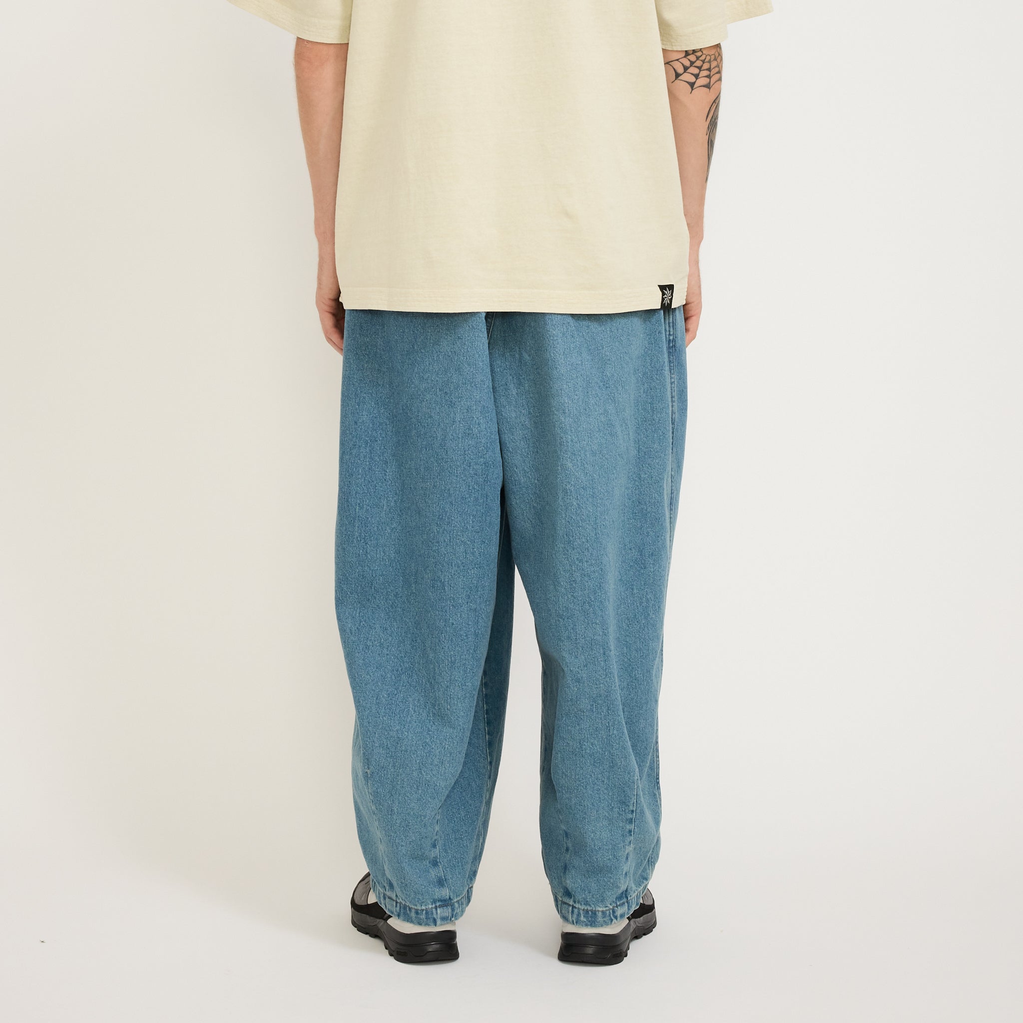 Stone Vintage Denim Balloon Pants