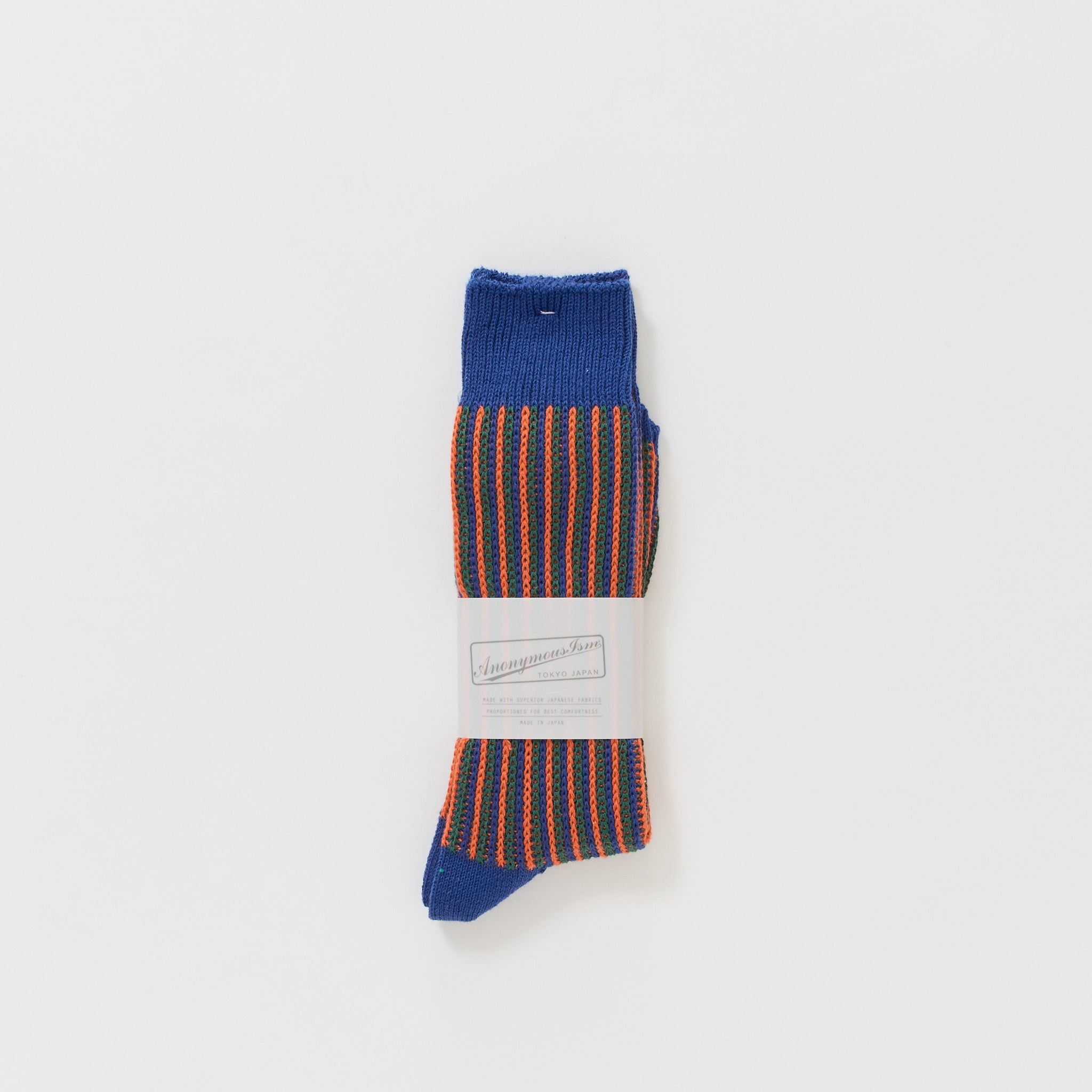 JQ Stripe Crew Navy