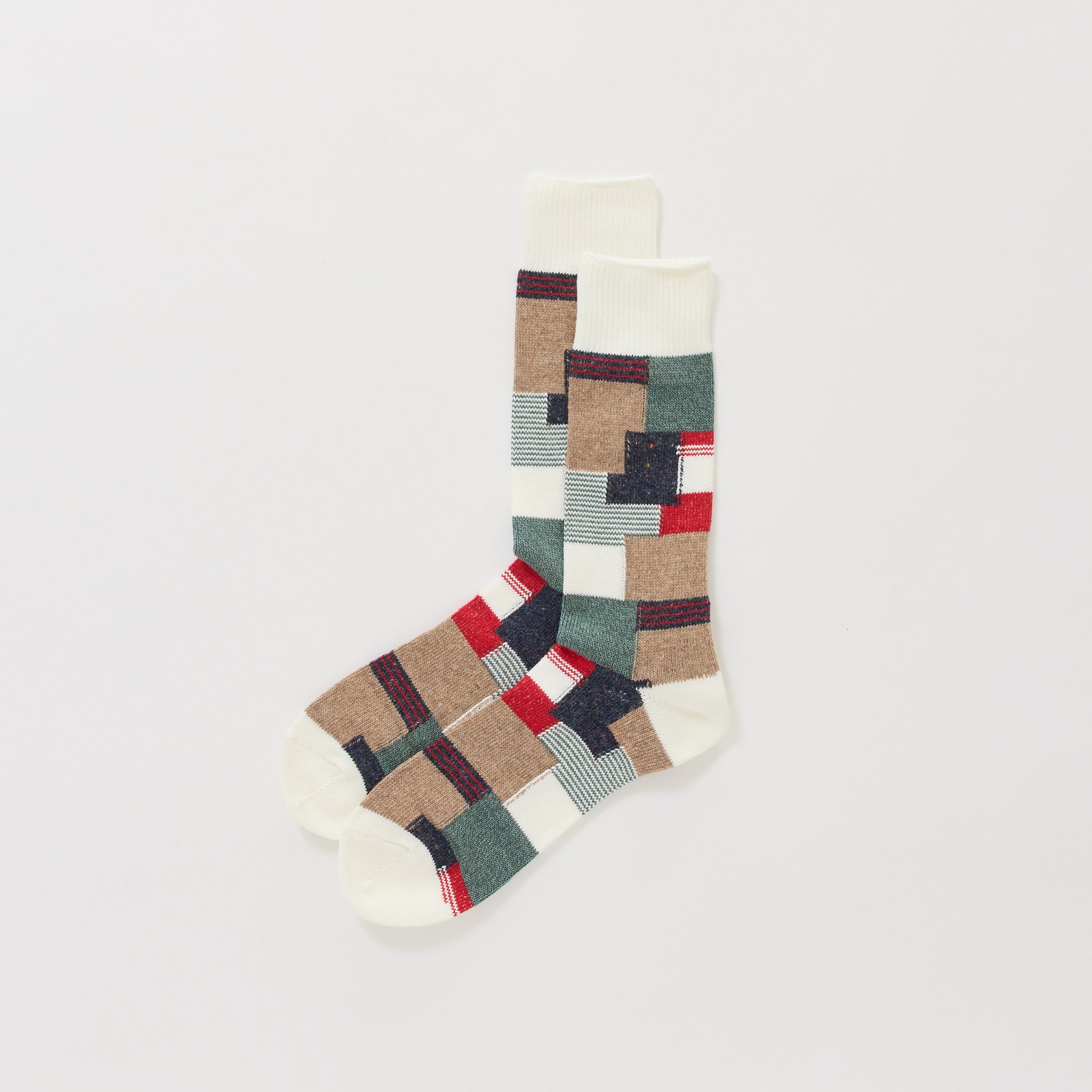 Patchwork Crew Khaki