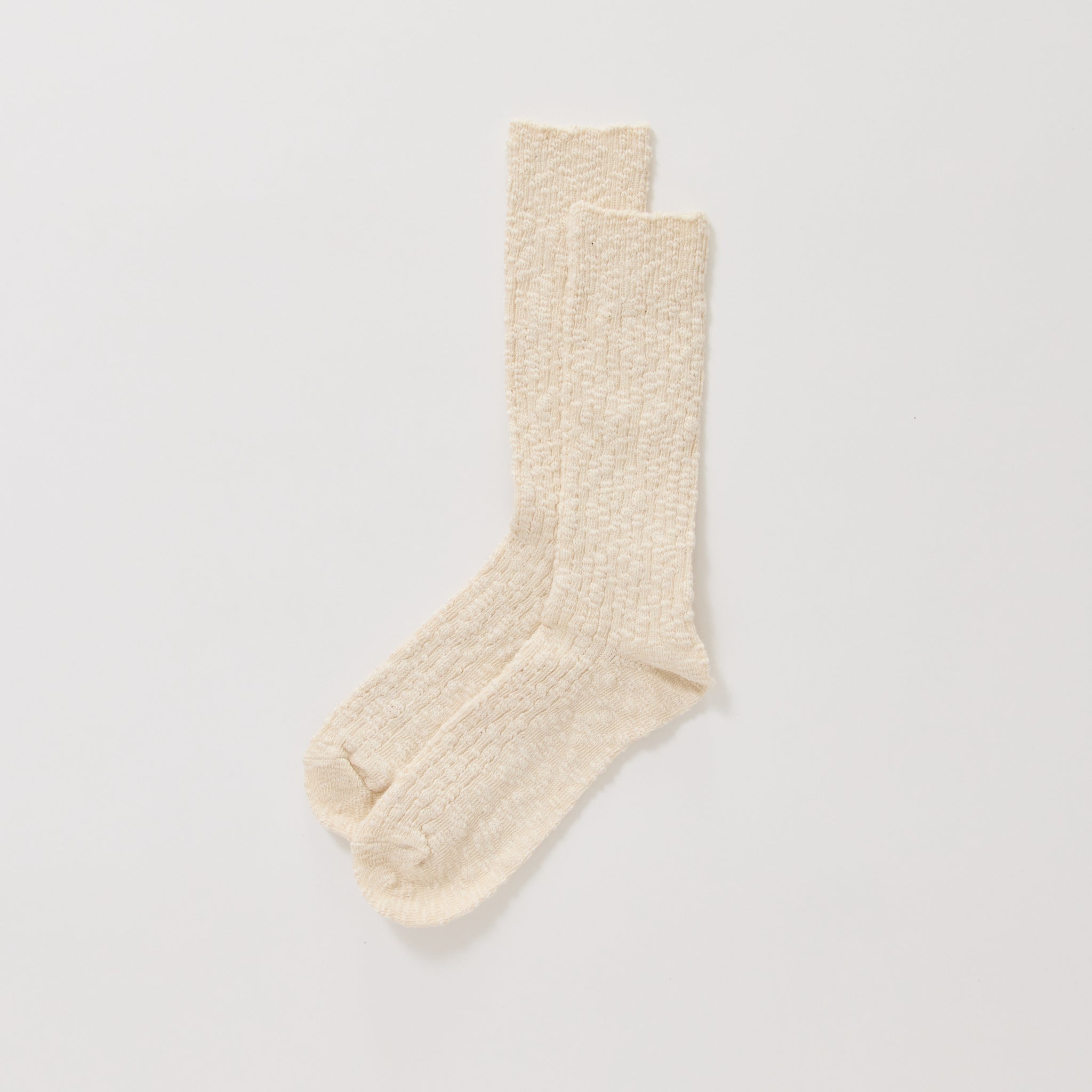 Anonymous Ism | Light Weight Slub Crew Ivory | Maplestore