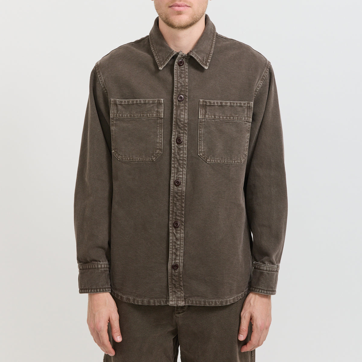 Noah Overshirt Brown
