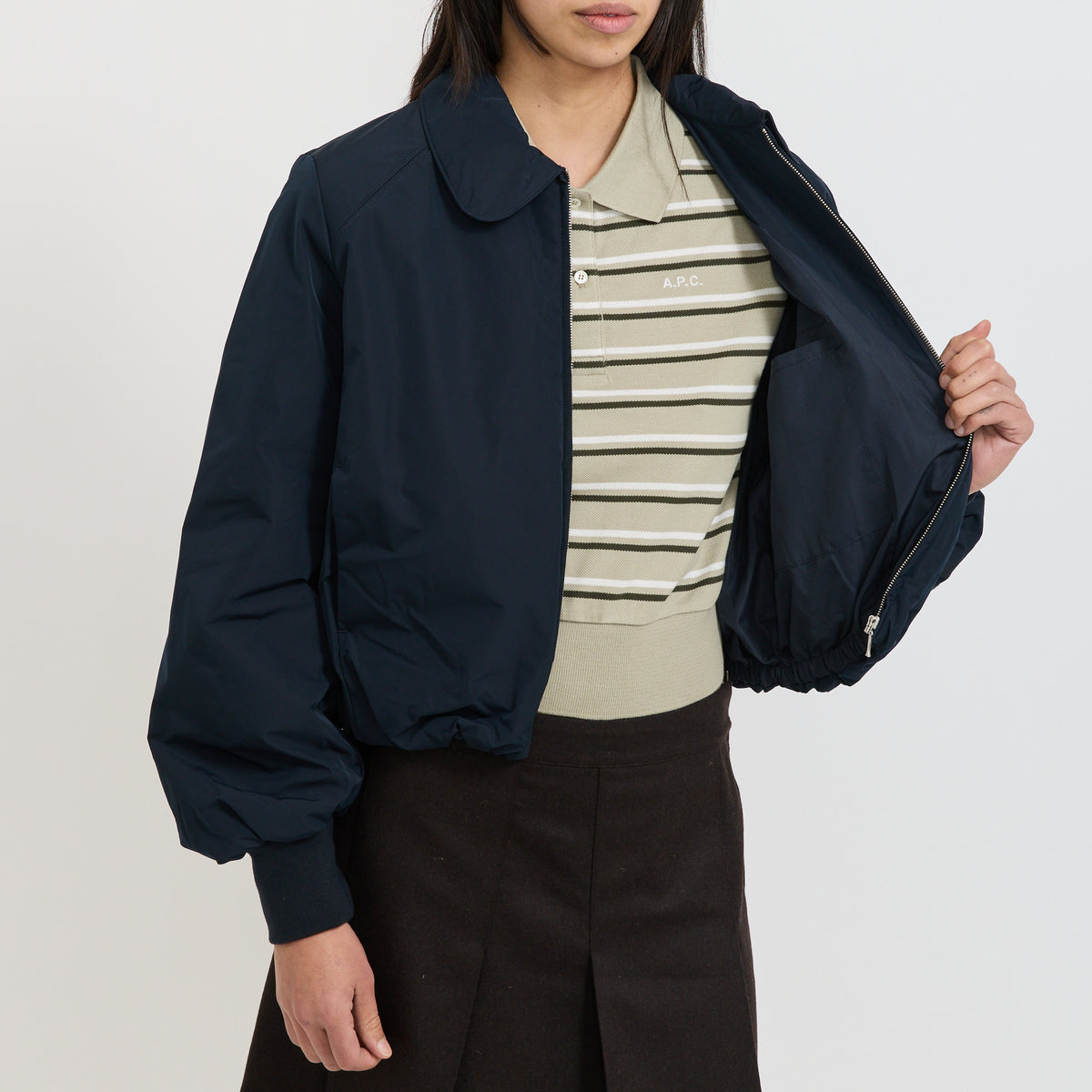 A.P.C. | Salome Jacket Dark Navy | Maplestore