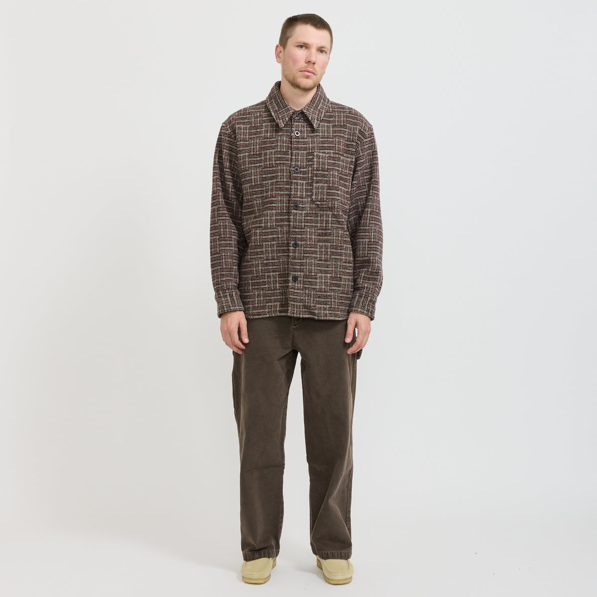 A.P.C. | Baptiste Overshirt Red | Maplestore