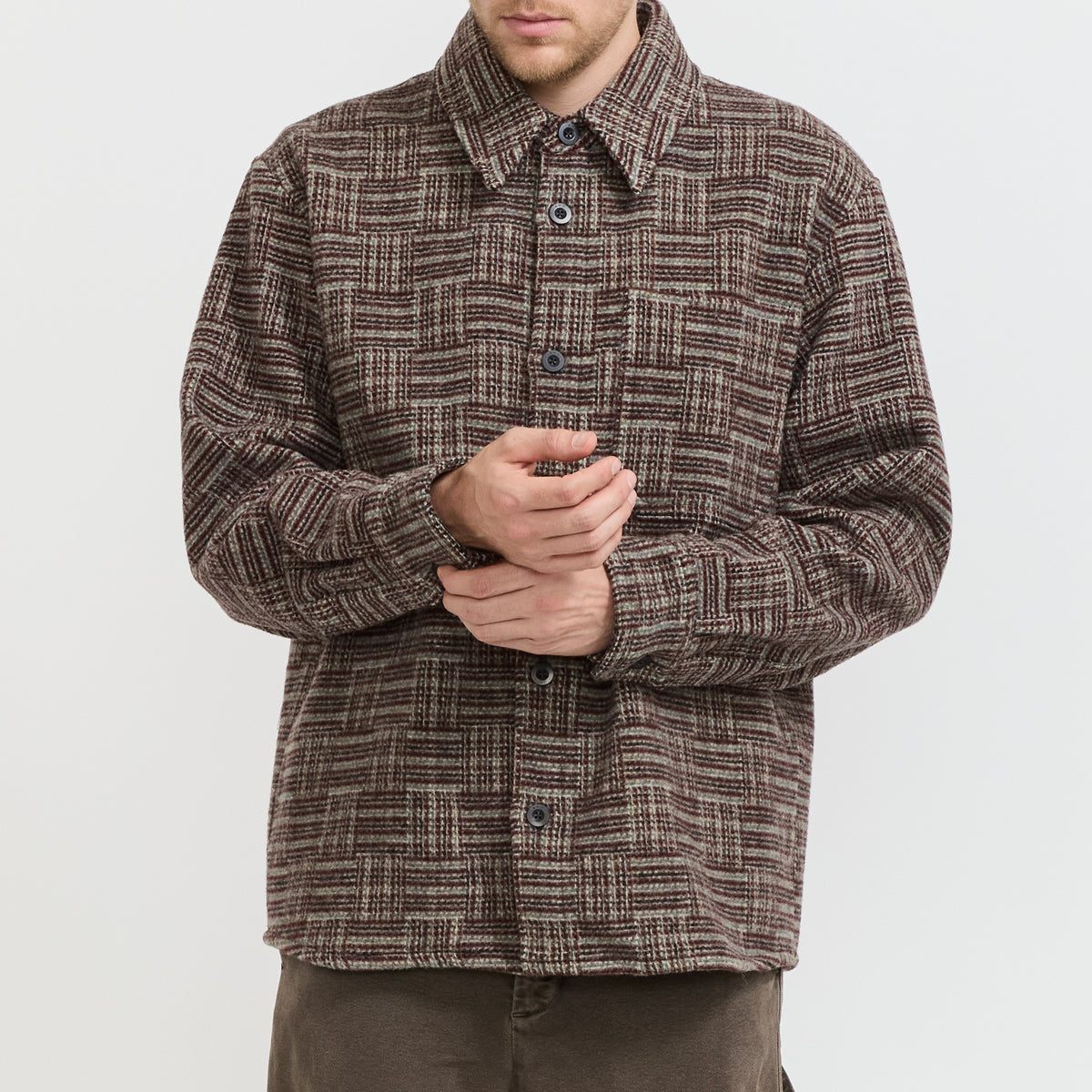 A.P.C. | Baptiste Overshirt Red | Maplestore