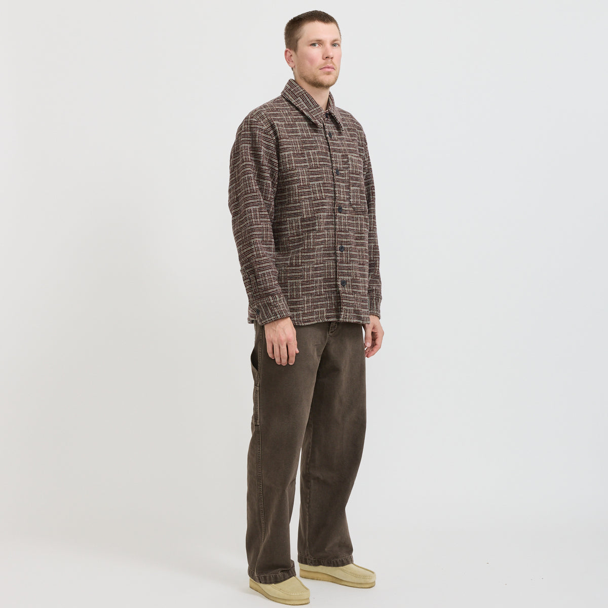 A.P.C. | Baptiste Overshirt Red | Maplestore