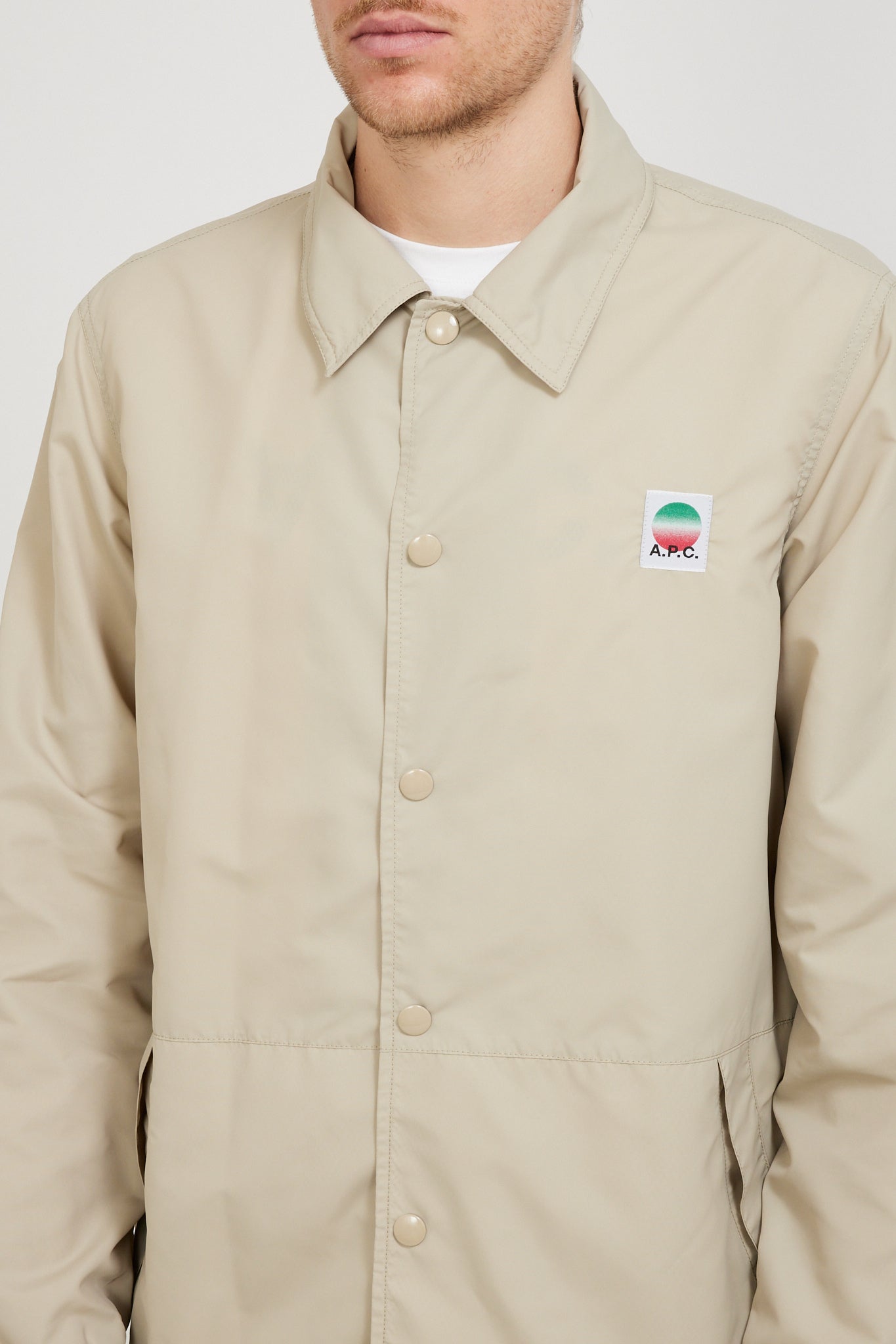 A.P.C. | Aleksi Jacket Beige | Maplestore