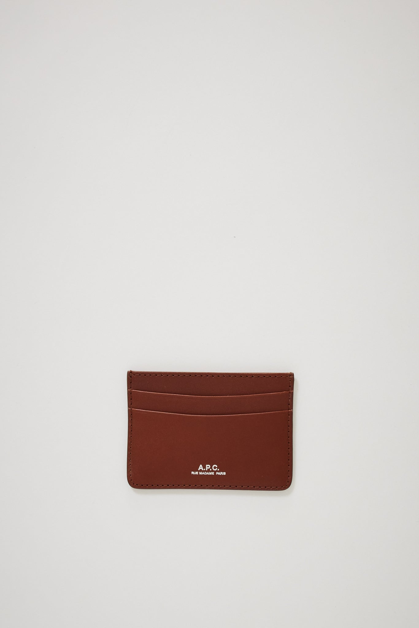 A.P.C. | Andre Cardholder Hazelnut | Maplestore