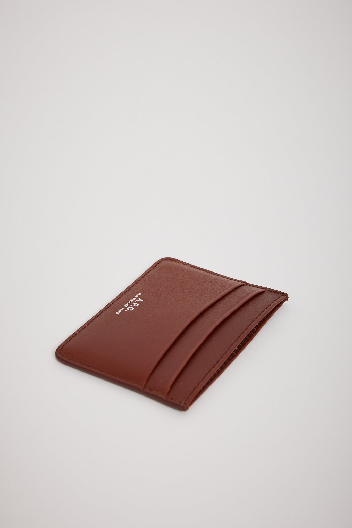 A.P.C. | Andre Cardholder Hazelnut | Maplestore