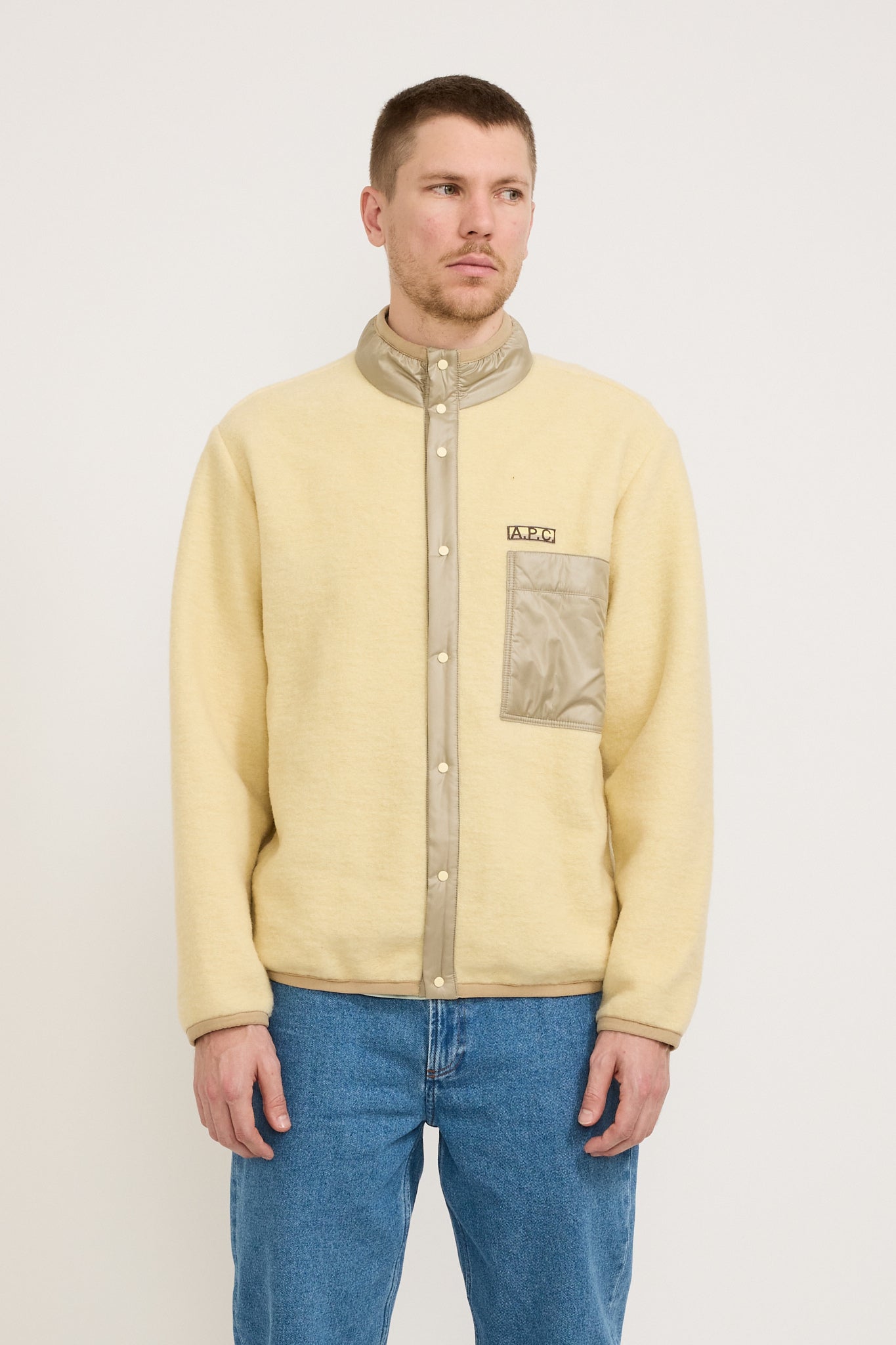 A.P.C. | Ewan Jacket Light Yellow | Maplestore