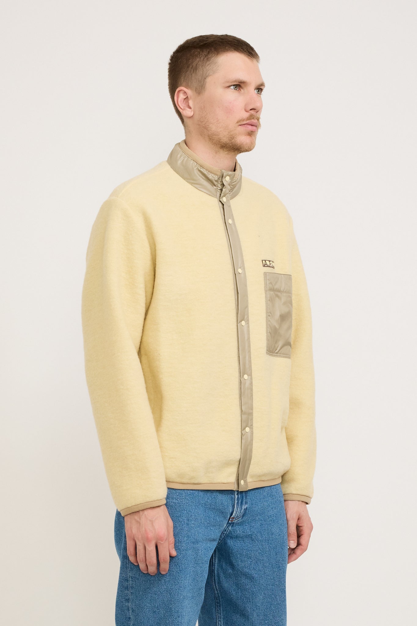 A.P.C. | Ewan Jacket Light Yellow | Maplestore