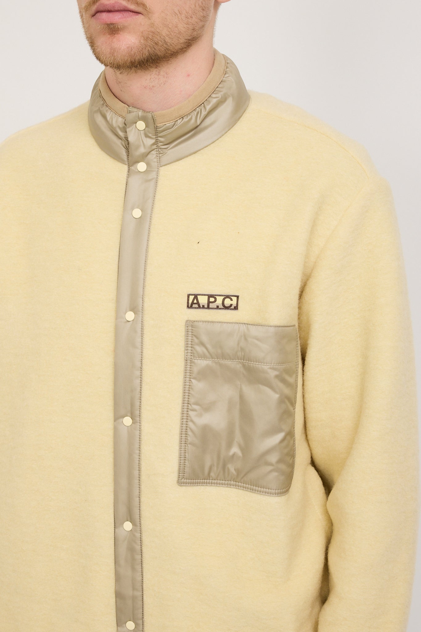 A.P.C. | Ewan Jacket Light Yellow | Maplestore