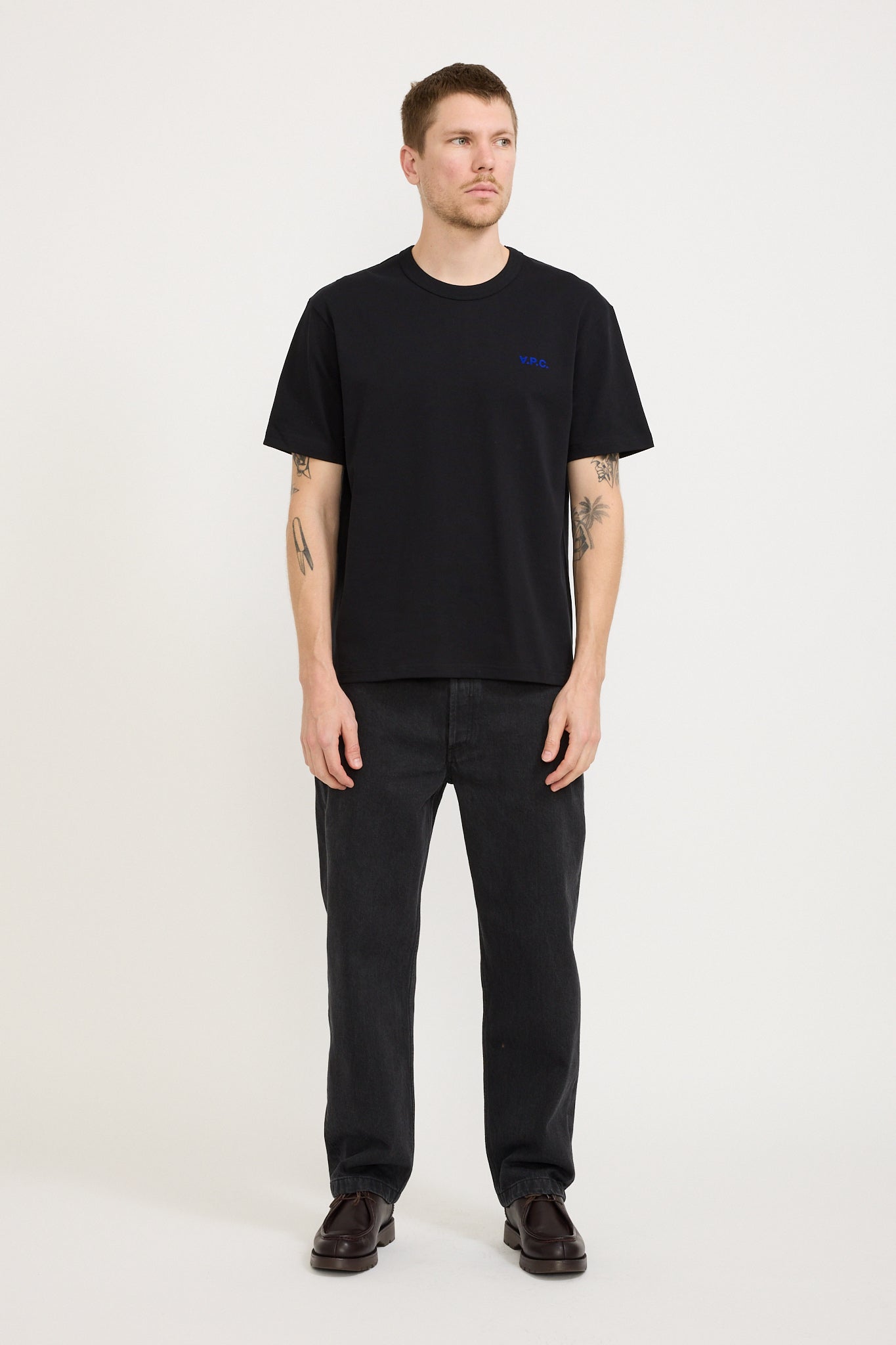 A.P.C. | Boxy Petit VPC Black/Blue | Maplestore