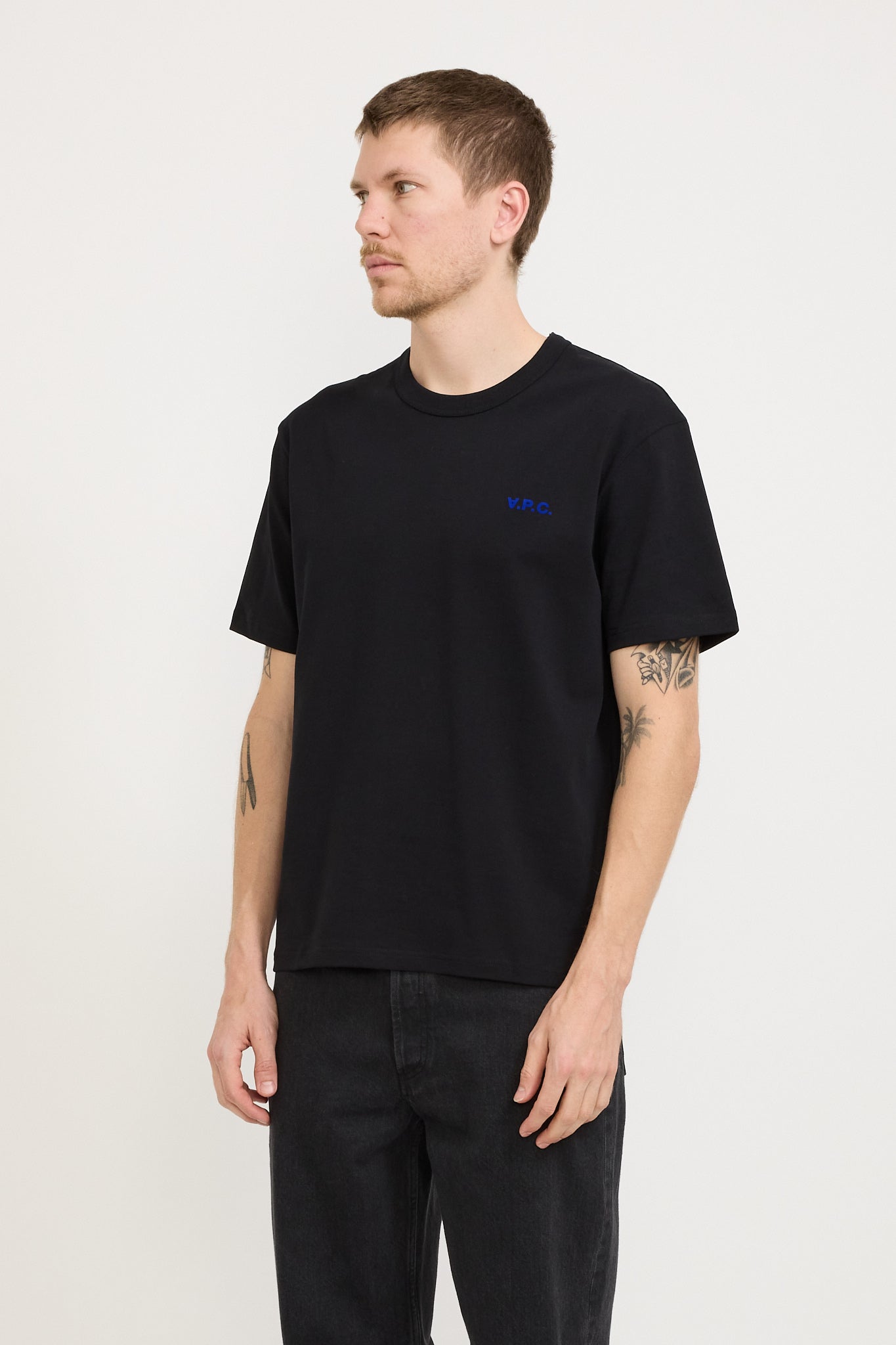 A.P.C. | Boxy Petit VPC Black/Blue | Maplestore