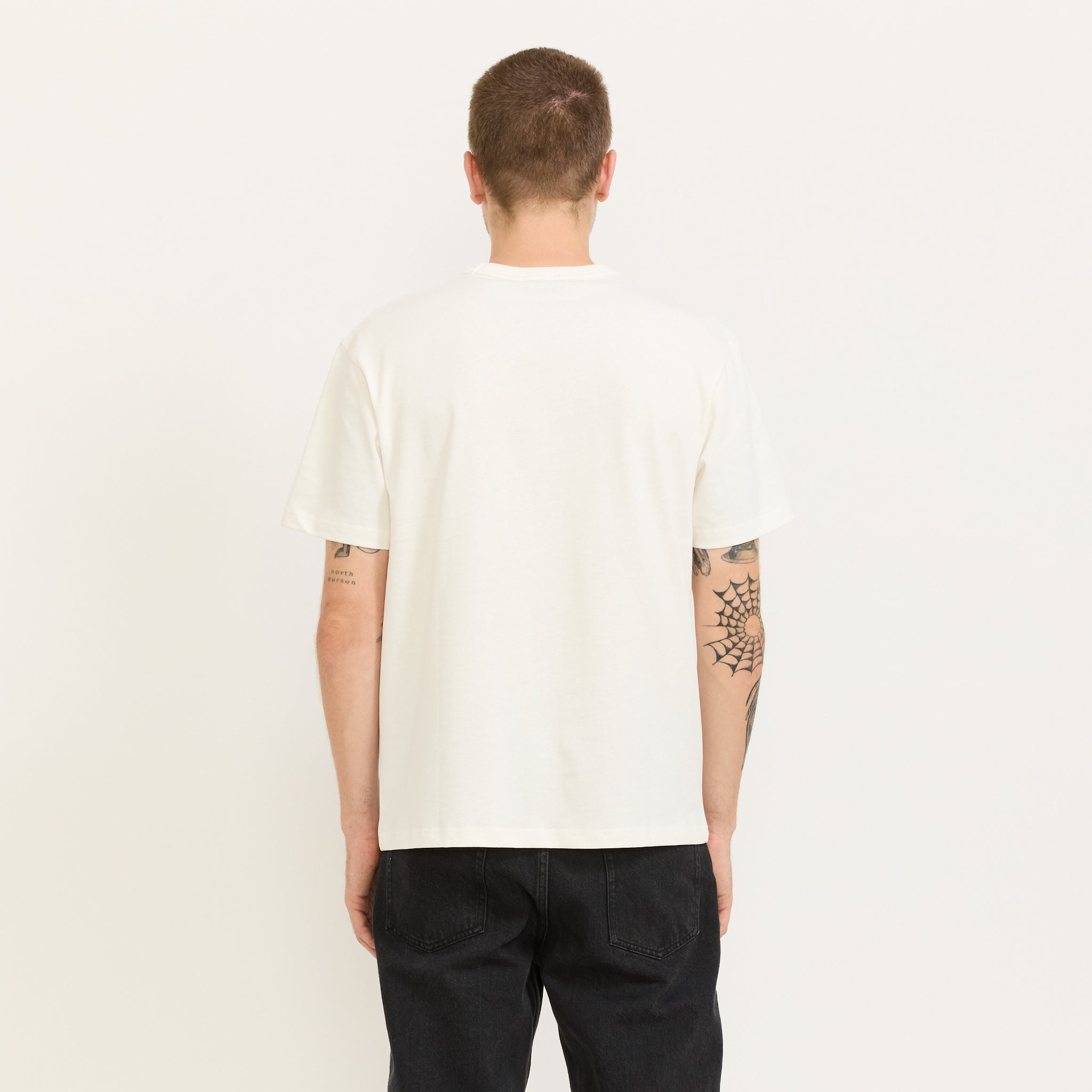 A.P.C. | Boxy Petit VPC T-Shirt White/Dark Navy | Maplestore