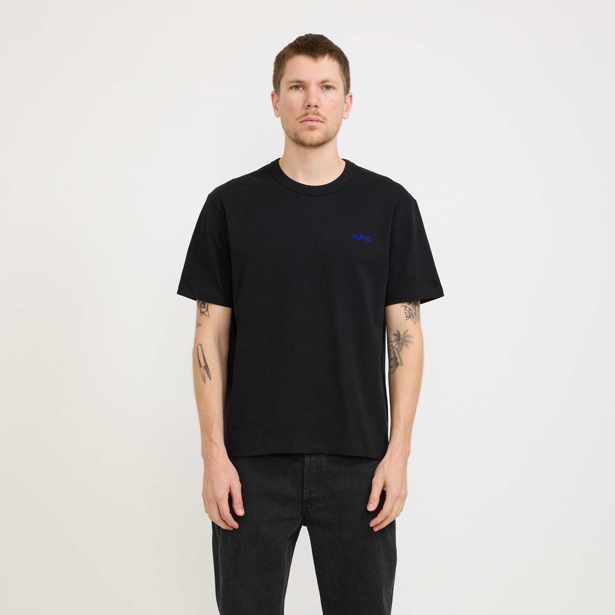 A.P.C. | Boxy Petit VPC Black/Blue | Maplestore