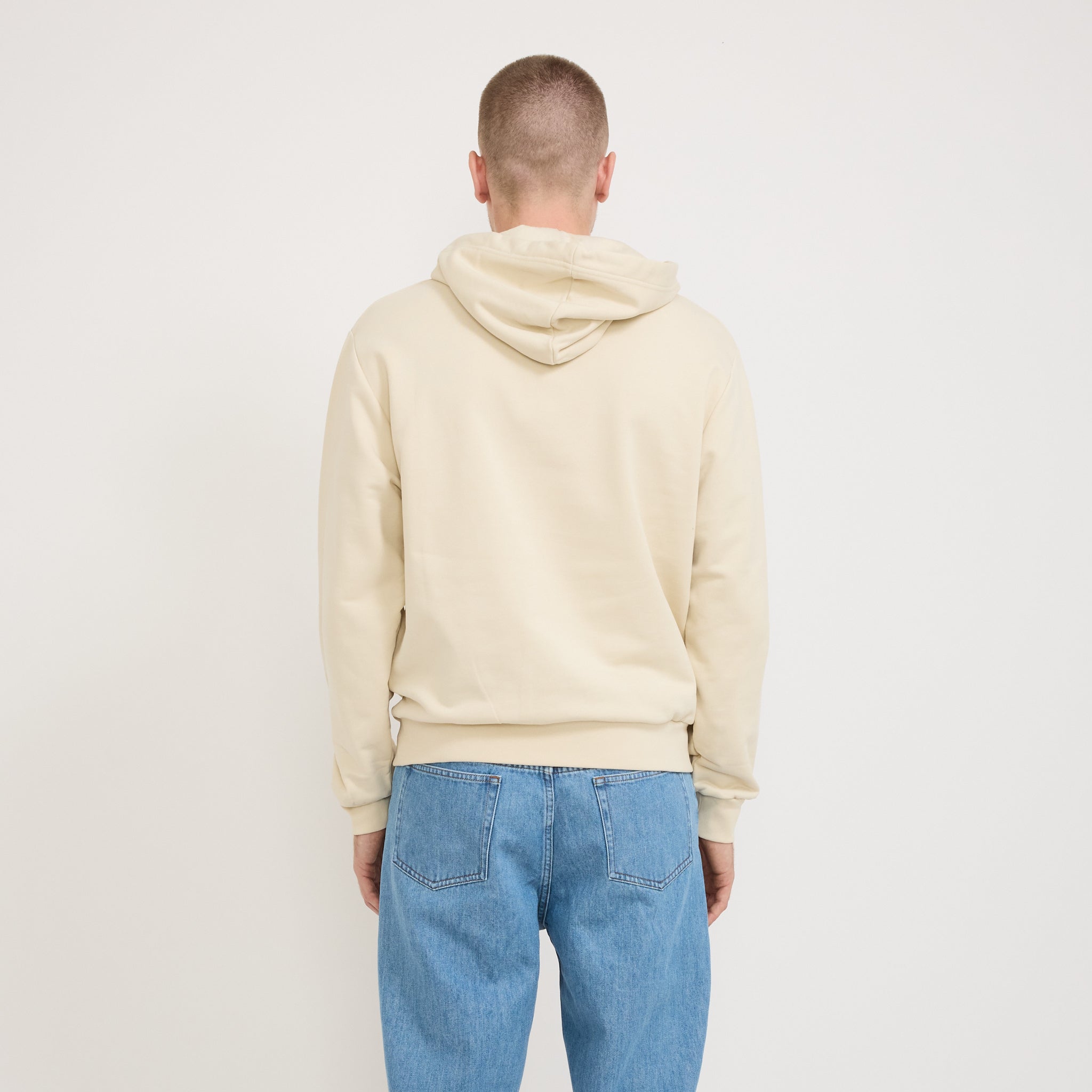 A.P.C. | Boxy Petite VPC Hoodie Mastic/Rouge | Maplestore