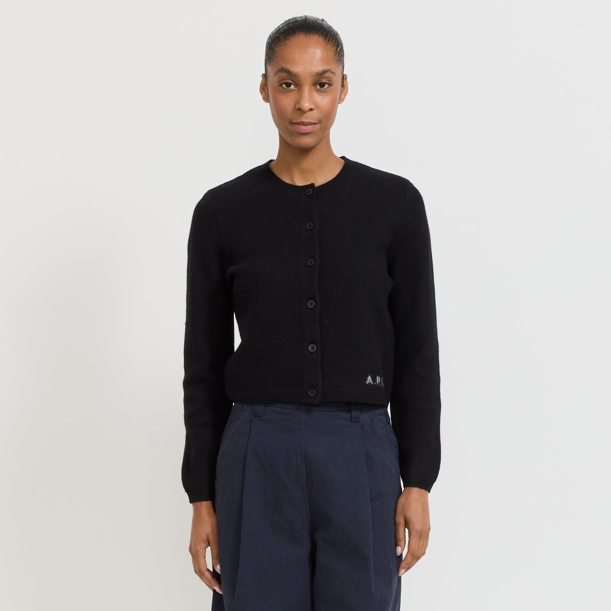 Mila Cardigan Black