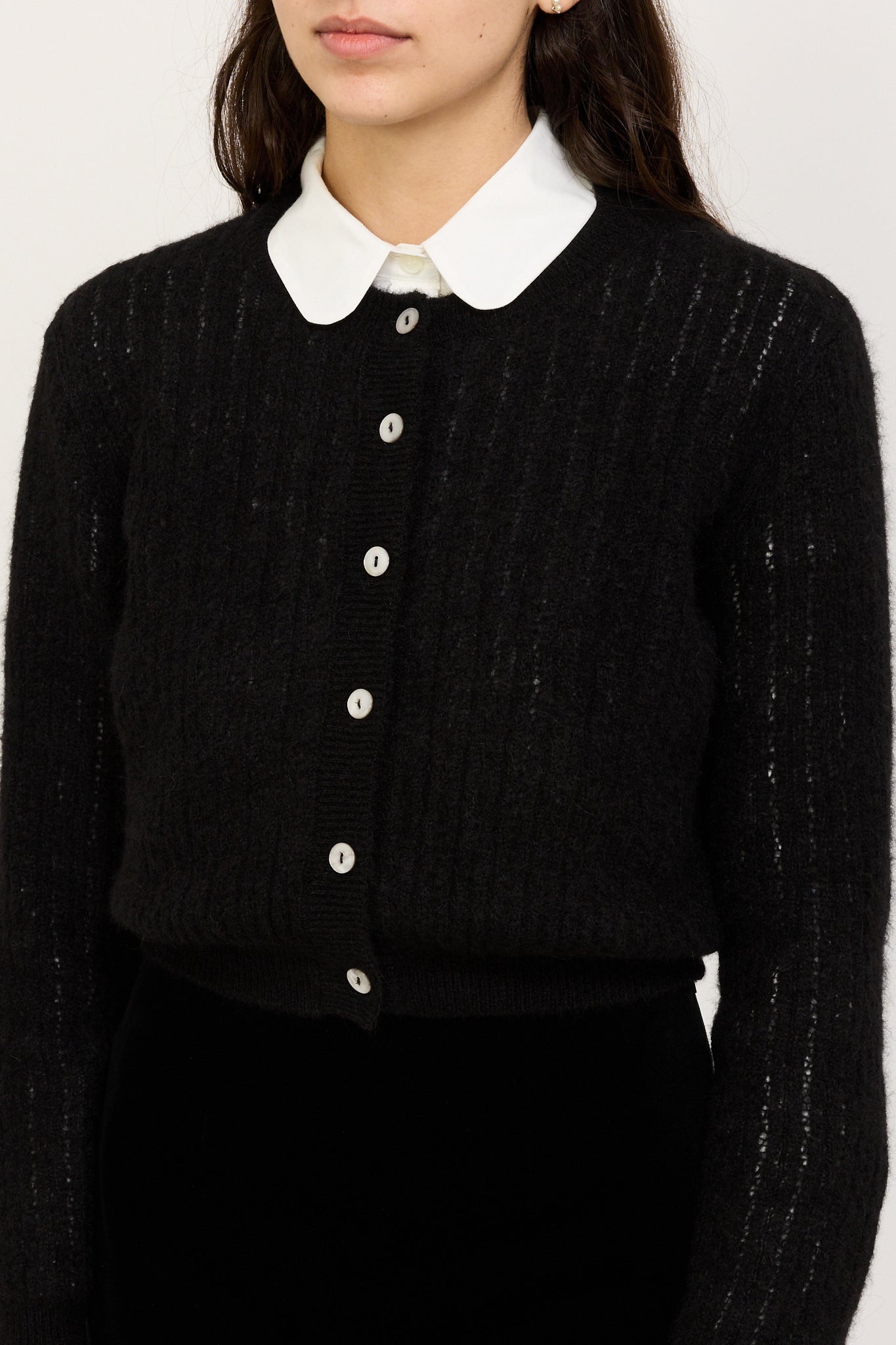 Milo Cardigan Black