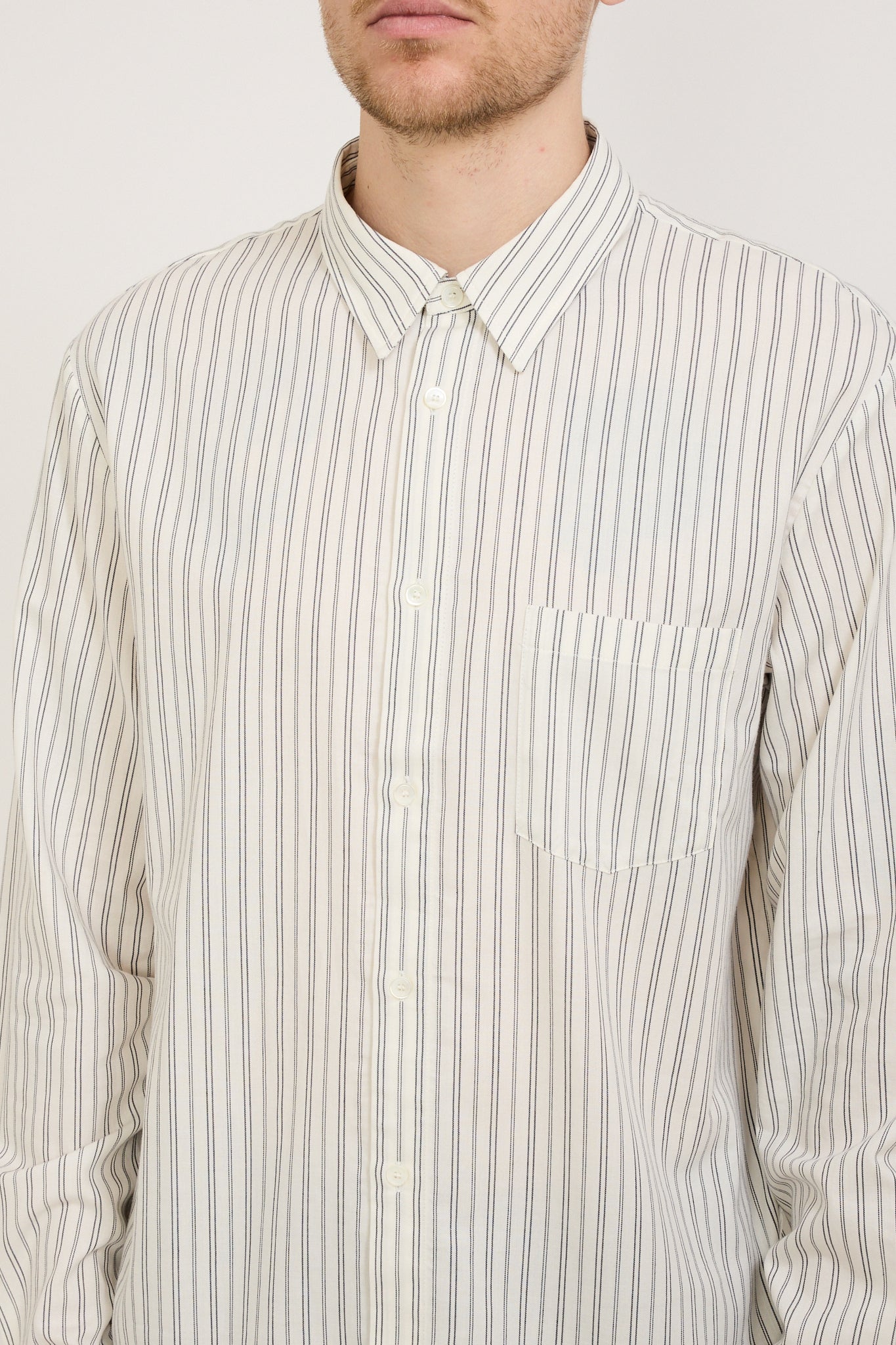 A.P.C. | Clement Shirt Dark Navy | Maplestore