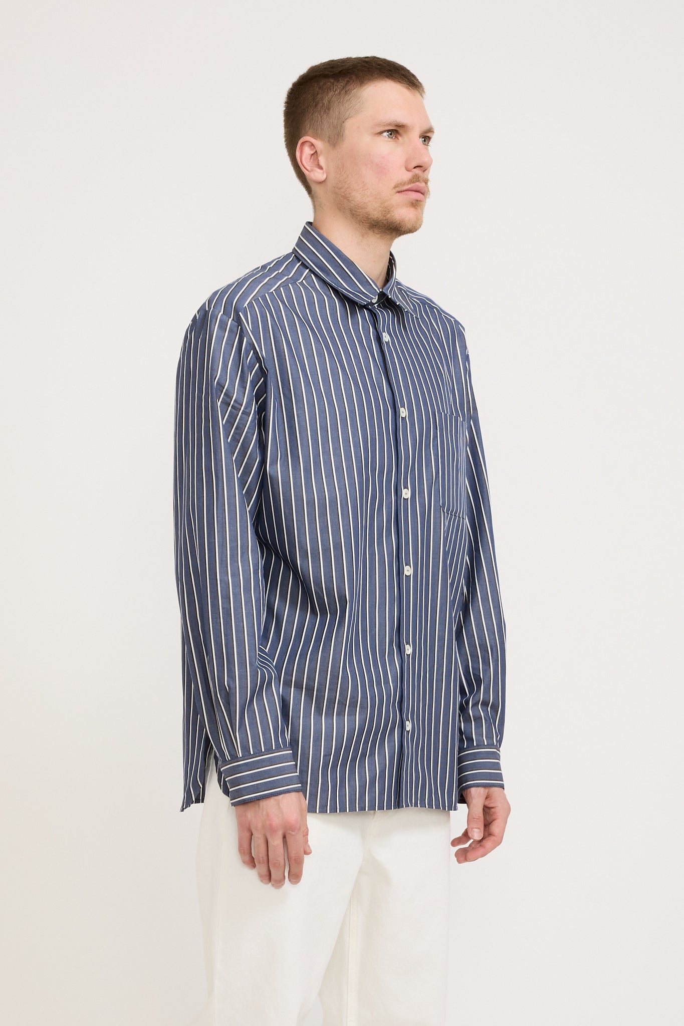 A.P.C. | Malo Shirt Dark Navy | Maplestore